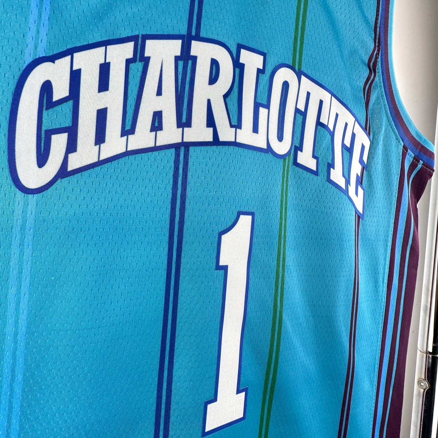 24th Season Hornets Retro No. 1 Ball