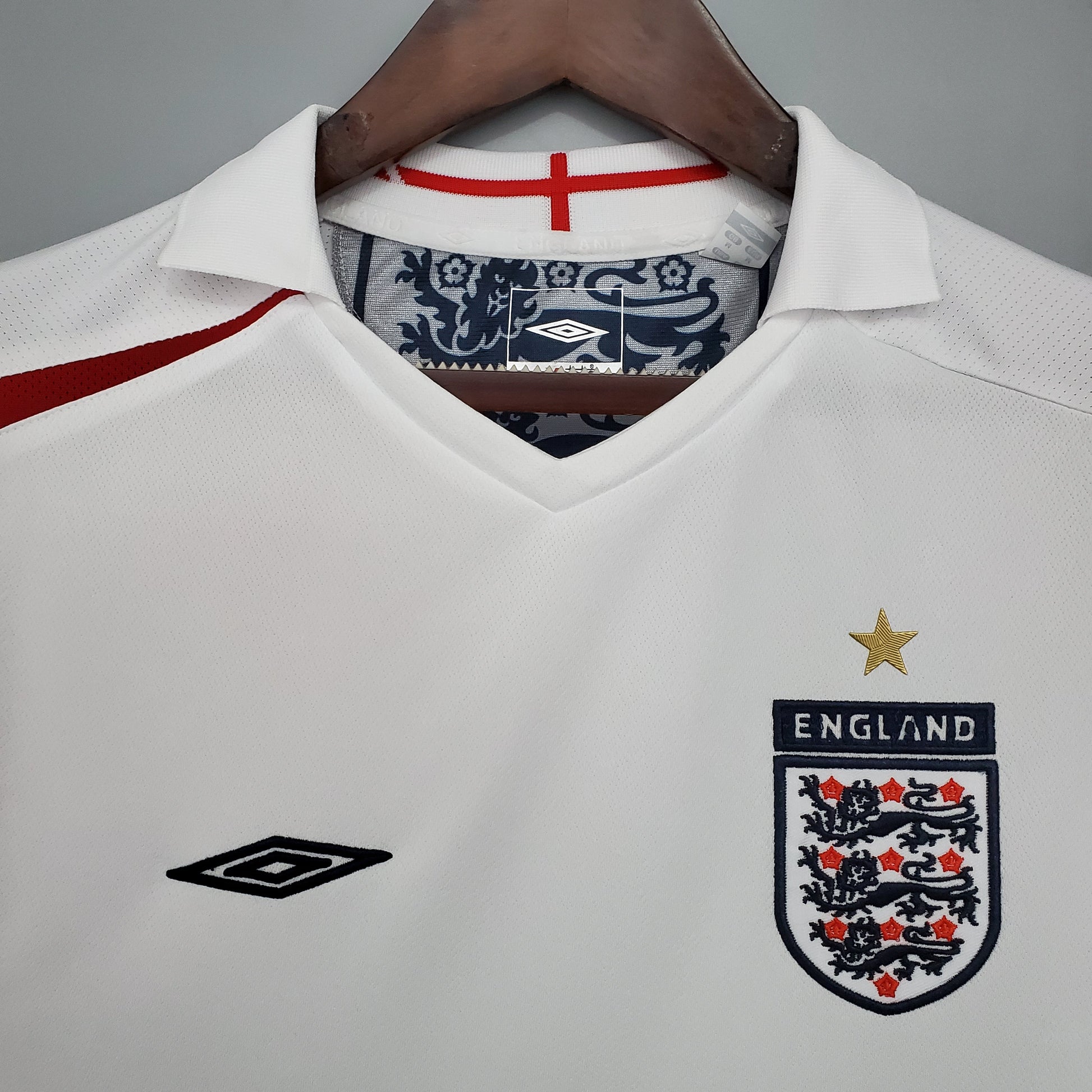 Retro 2006 England home S-XXL | 复古/Retro | R | Betty ali Chinese suppliers