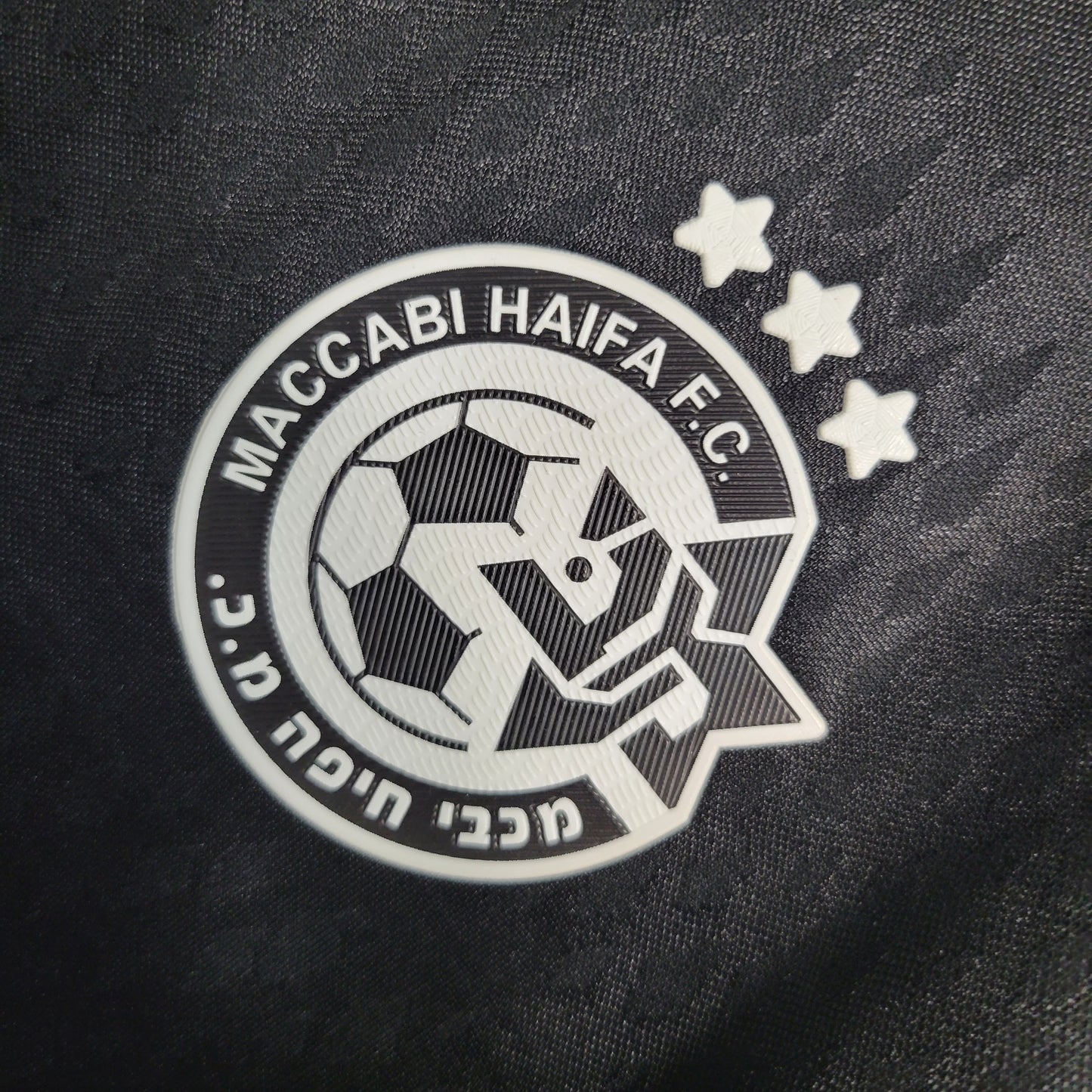 23-24 Maccabi Black away size S-4XL(fan version) | 衬衫 | M4-1 | Betty ali Chinese suppliers