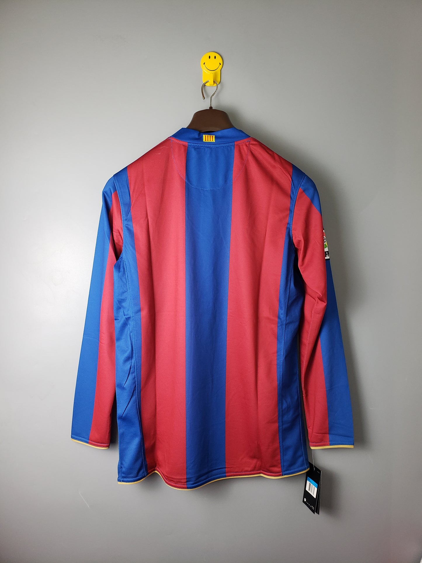 Retro 07/08 Barcelona long sleeves home S-XXL（Retro） | 复古/Retro | R1 | Betty ali Chinese suppliers