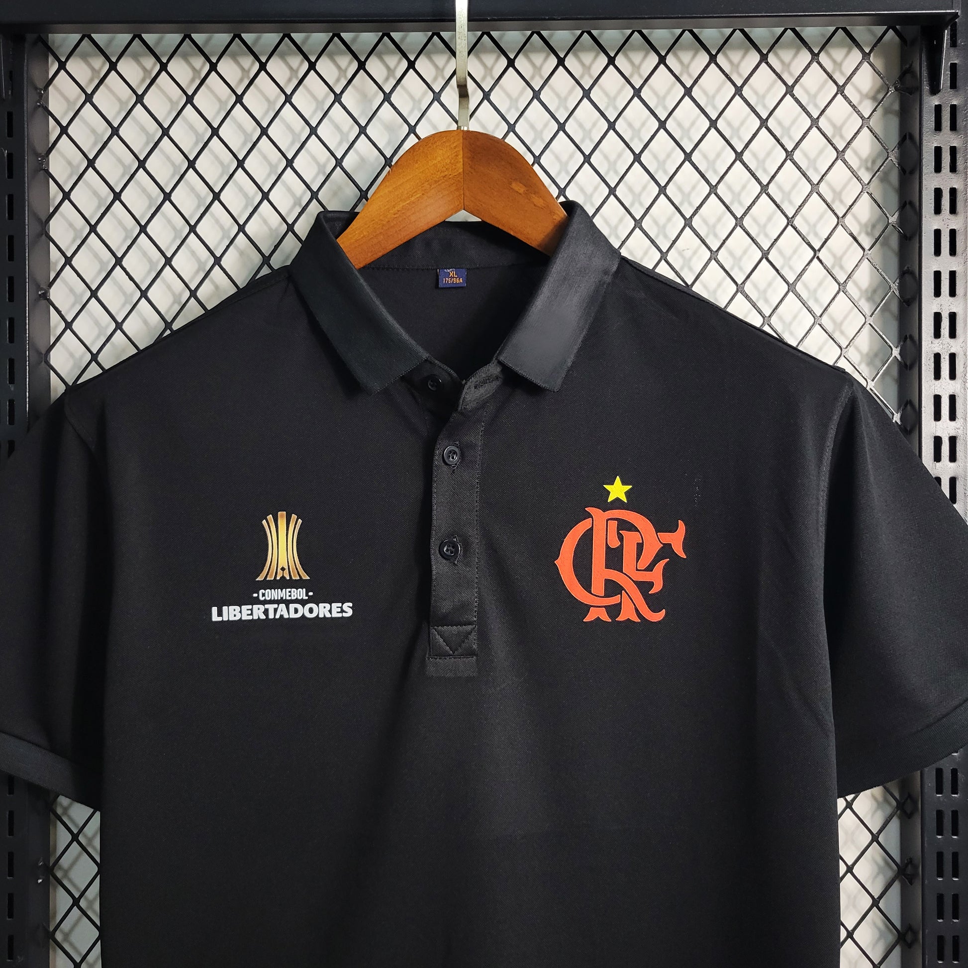 Flamengo POLO Black Size S-4XL(Fans Edition) | M1-1 | Betty ali Chinese suppliers