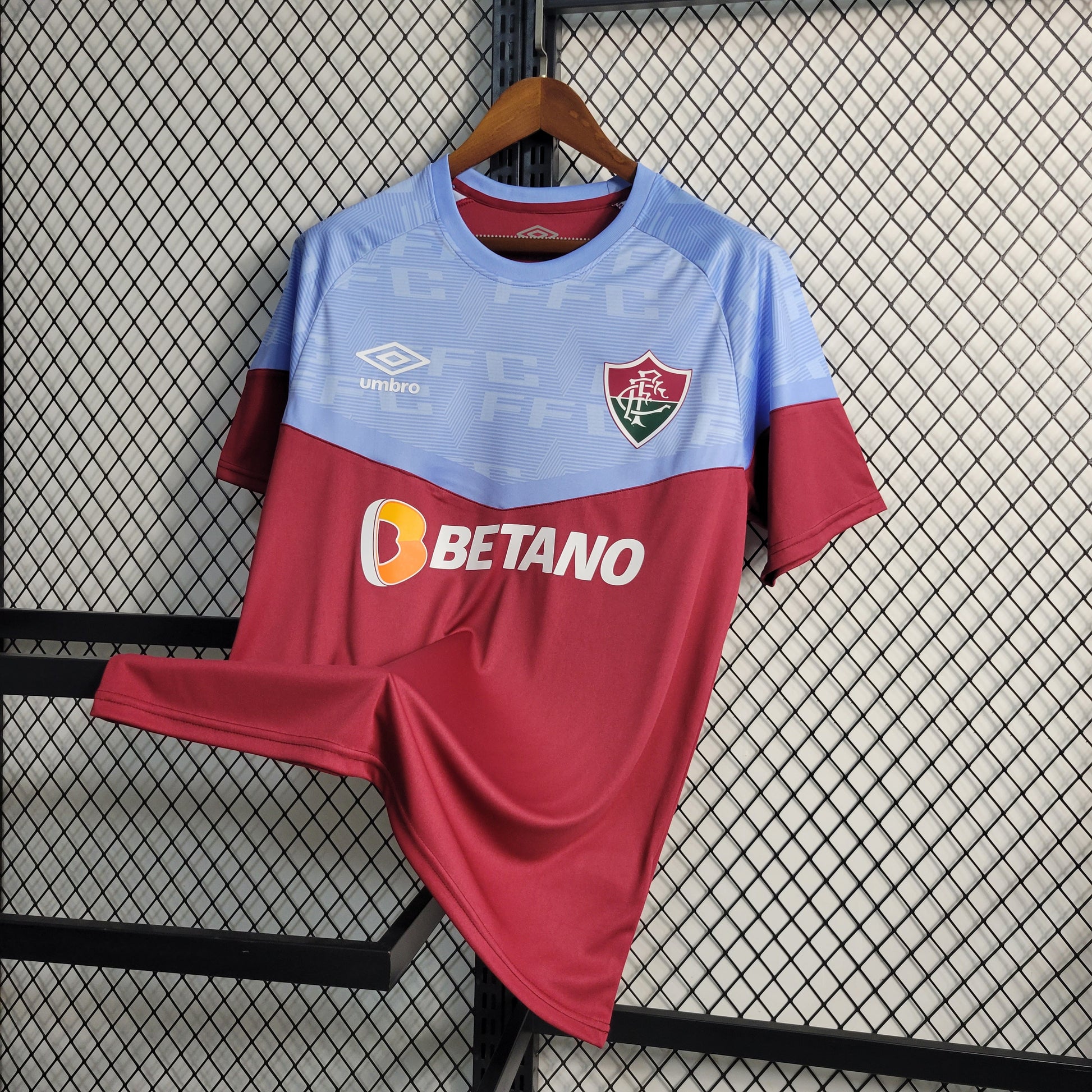 23-24 Fluminense Celestial Training Blue+Red S-2XL（Men's Fan Edition） | 衬衫 | Betty ali Chinese suppliers