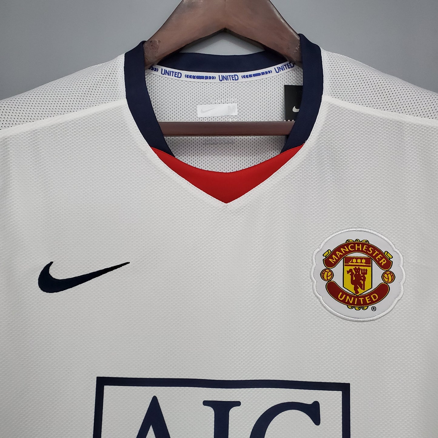 Retro M- U 08/09 League Edition away White S-XXL | 复古/Retro | R | Betty ali Chinese suppliers