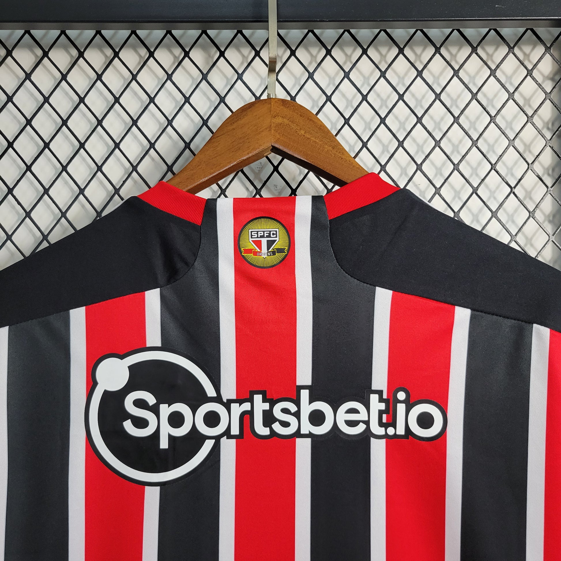 23-24 Sao Paulo away size S-4XL（Men's Fan Edition） | 衬衫 | M1-1 | Betty ali Chinese suppliers