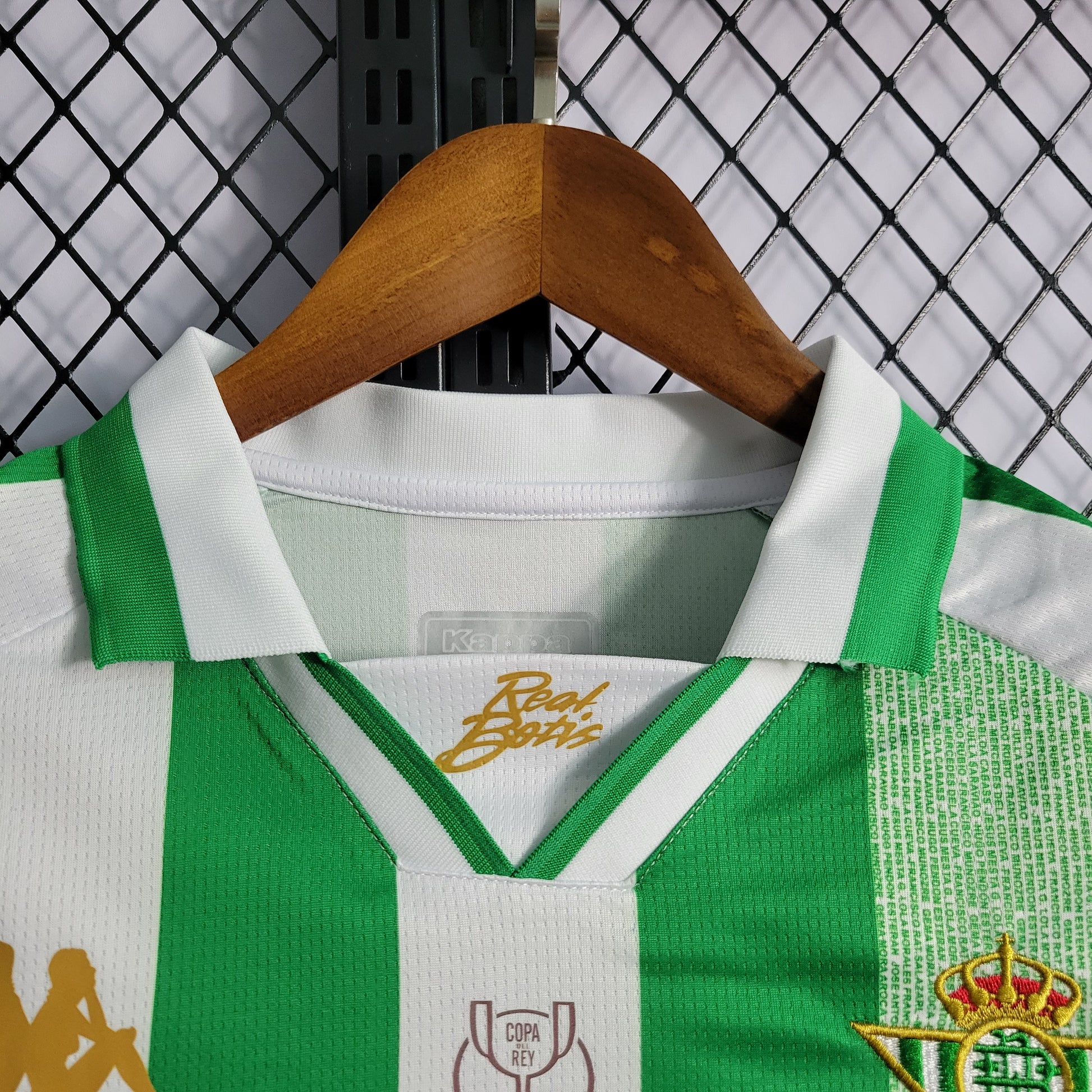 22/23 Betis King's Cup Gold S-2XL（Men's Fan Edition） | 衬衫 | M2-3 | Betty ali Chinese suppliers