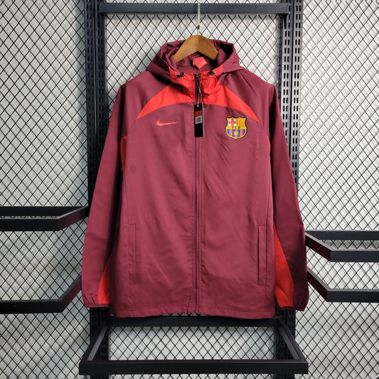 23-24 Windbreaker Barcelona Red Size S-XXL | 风衣 | W2-3 | Betty ali Chinese suppliers