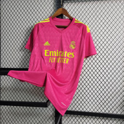 23-24 Real Madrid Goalkeeper Pink Size S-XXL | 衬衫 | M2-3 | Betty ali Chinese suppliers