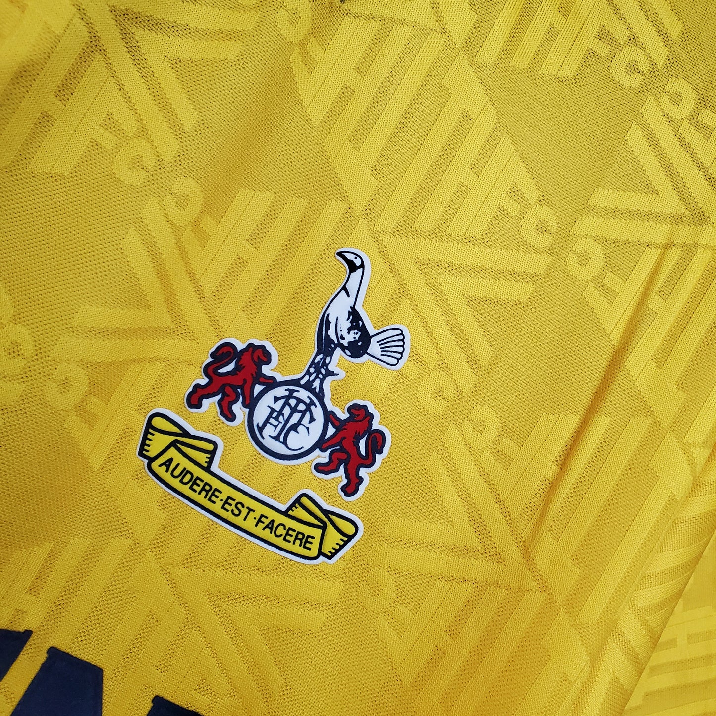 Retro Tottenham 92/94 Away Yellow S-XXL | 复古/Retro | R | Betty ali Chinese suppliers