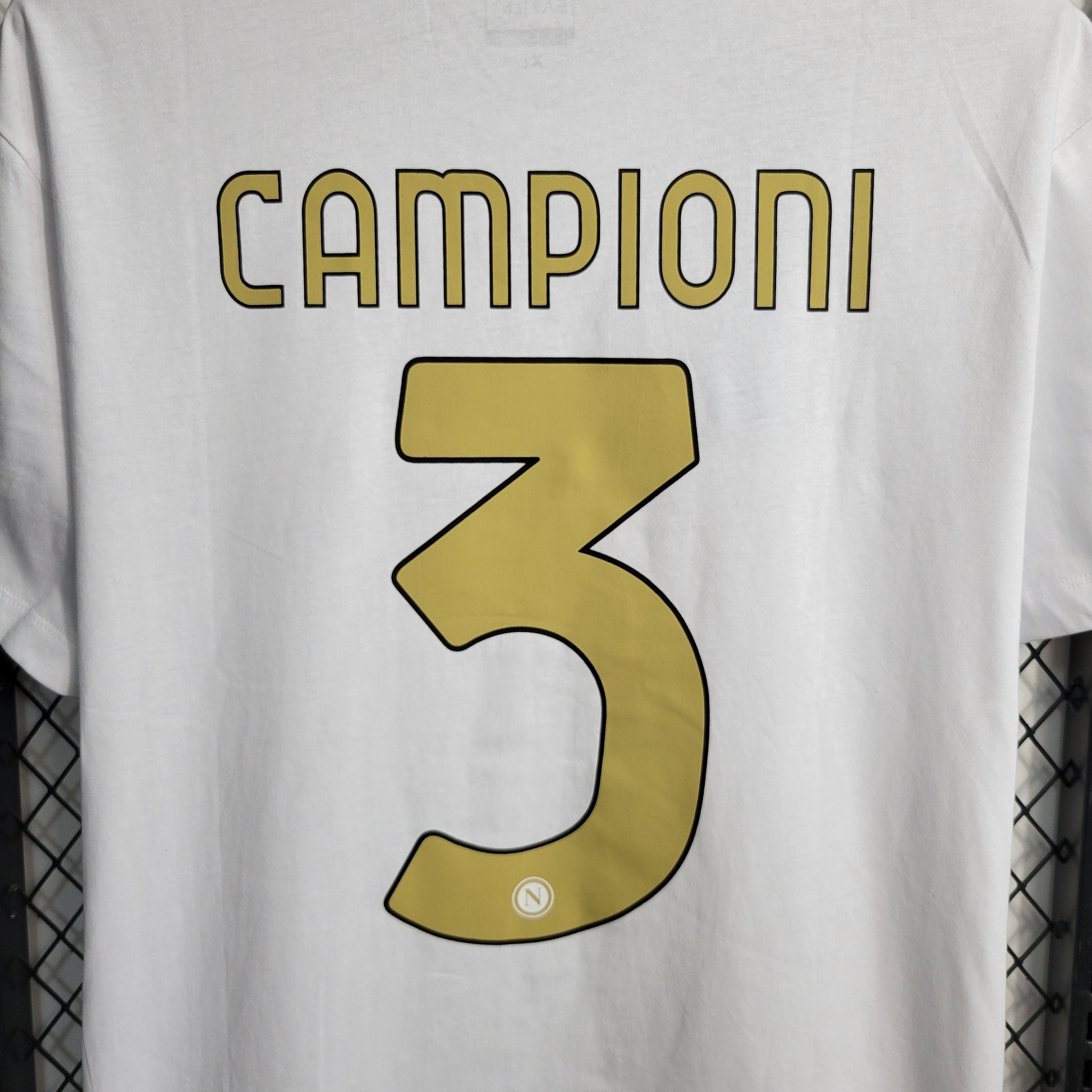 23-24 Naples Champions T-shirt Size S-XXL（Men's Fan Edition） | 衬衫 | M2-2 | Betty ali Chinese suppliers