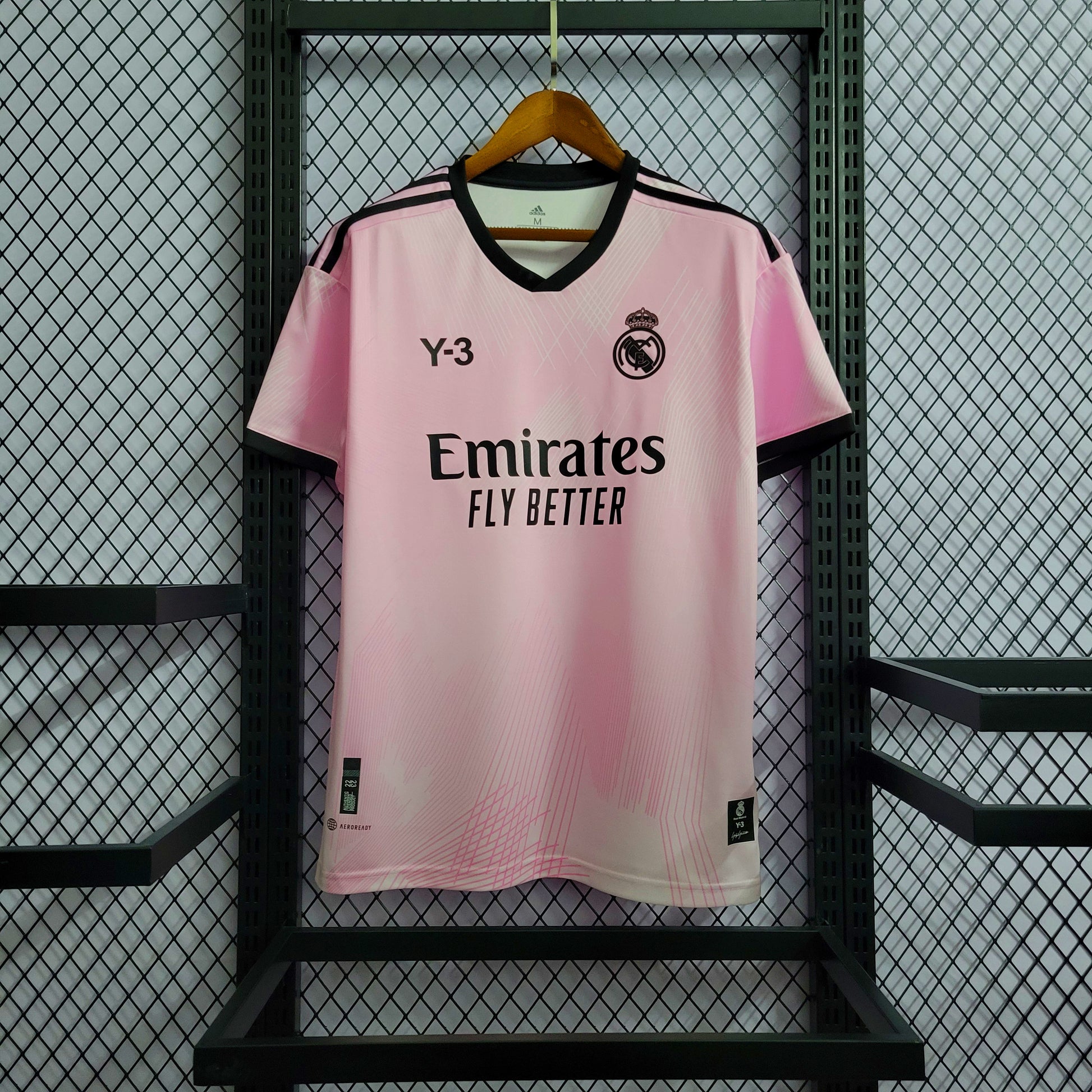 22/23 Real Madrid Pink Y3 Special Edition Size S-XXL（Men's Fan Edition） | 衬衫 | M2-3 | Betty ali Chinese suppliers