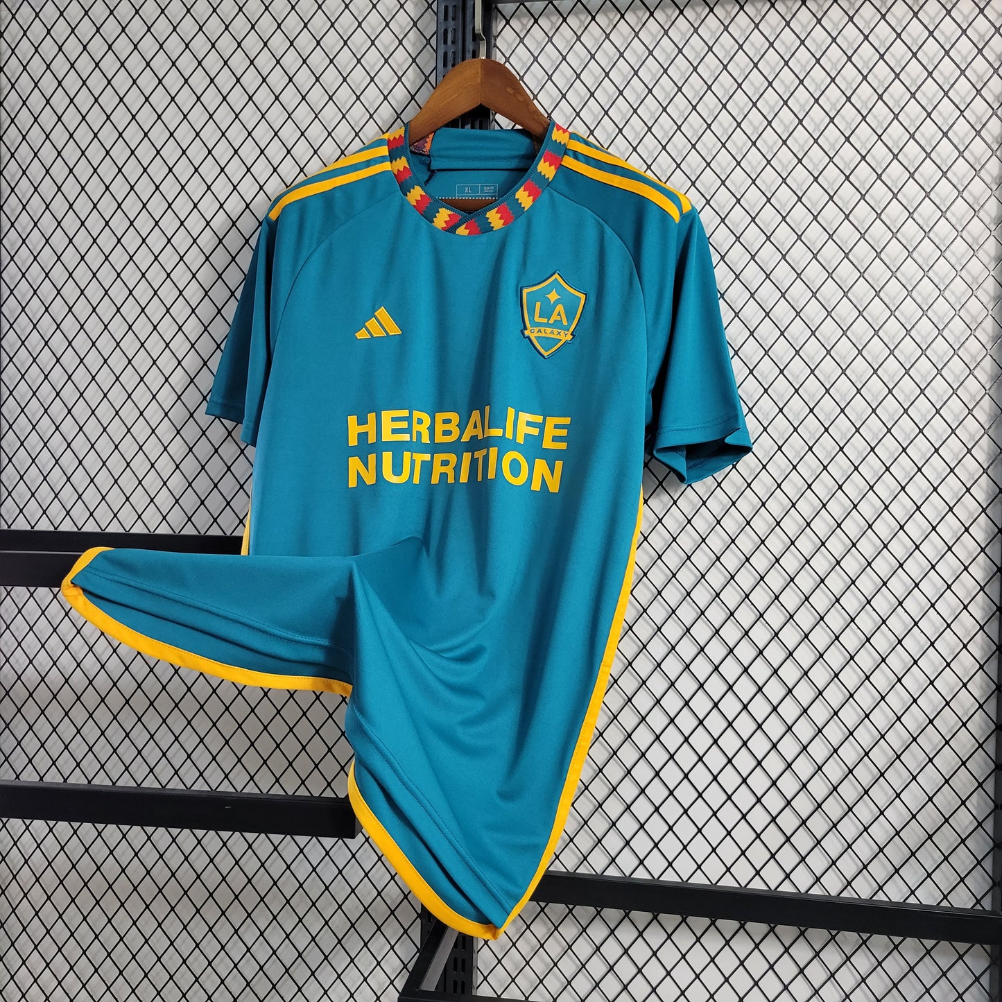 23-24 Los Angeles Galaxy away size S-4XL（Men's Fan Edition） | 衬衫 | M2-6 | Betty ali Chinese suppliers