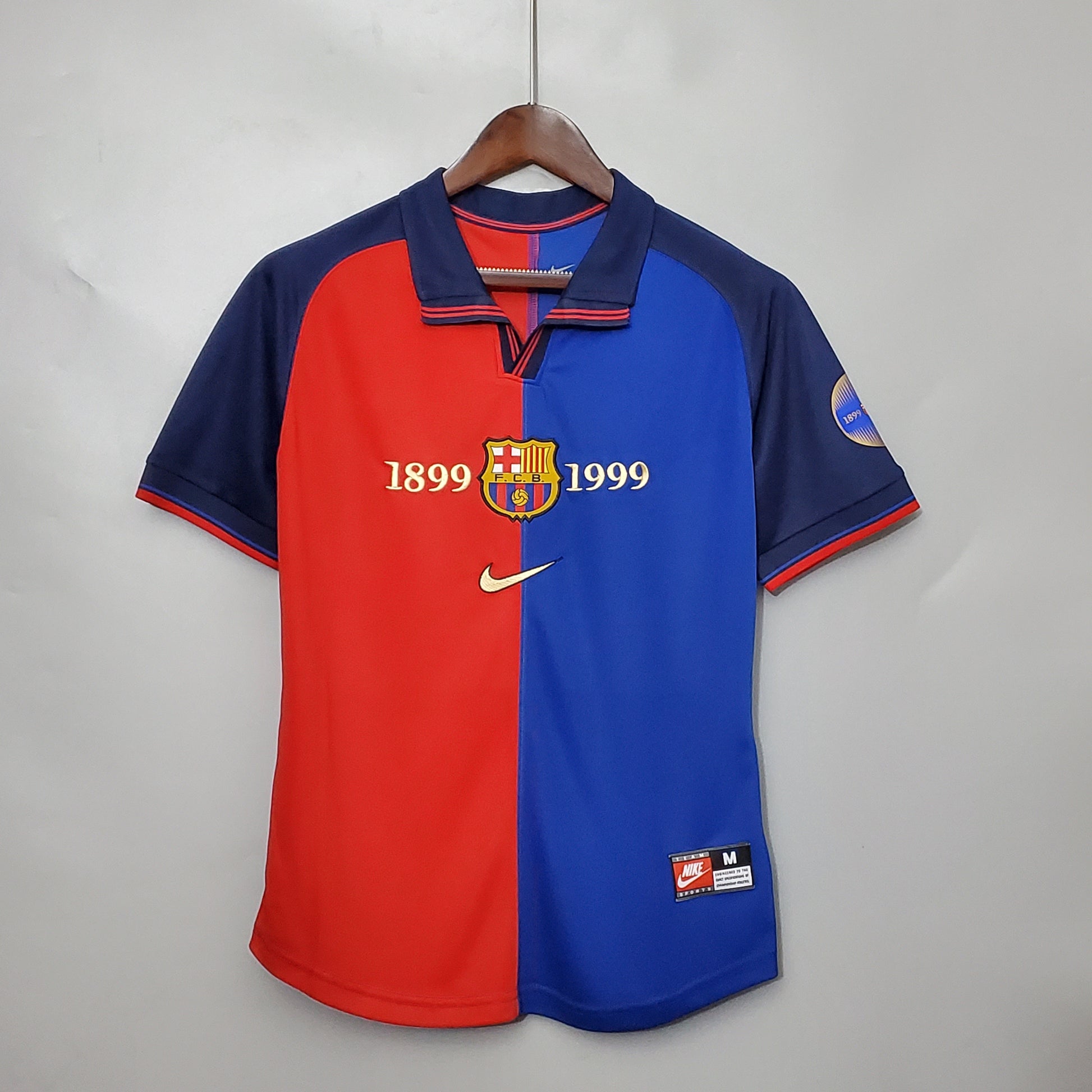 Retro Barcelona 100th Anniversary version home S-XXL（Retro） | 复古/Retro | R | Betty ali Chinese suppliers