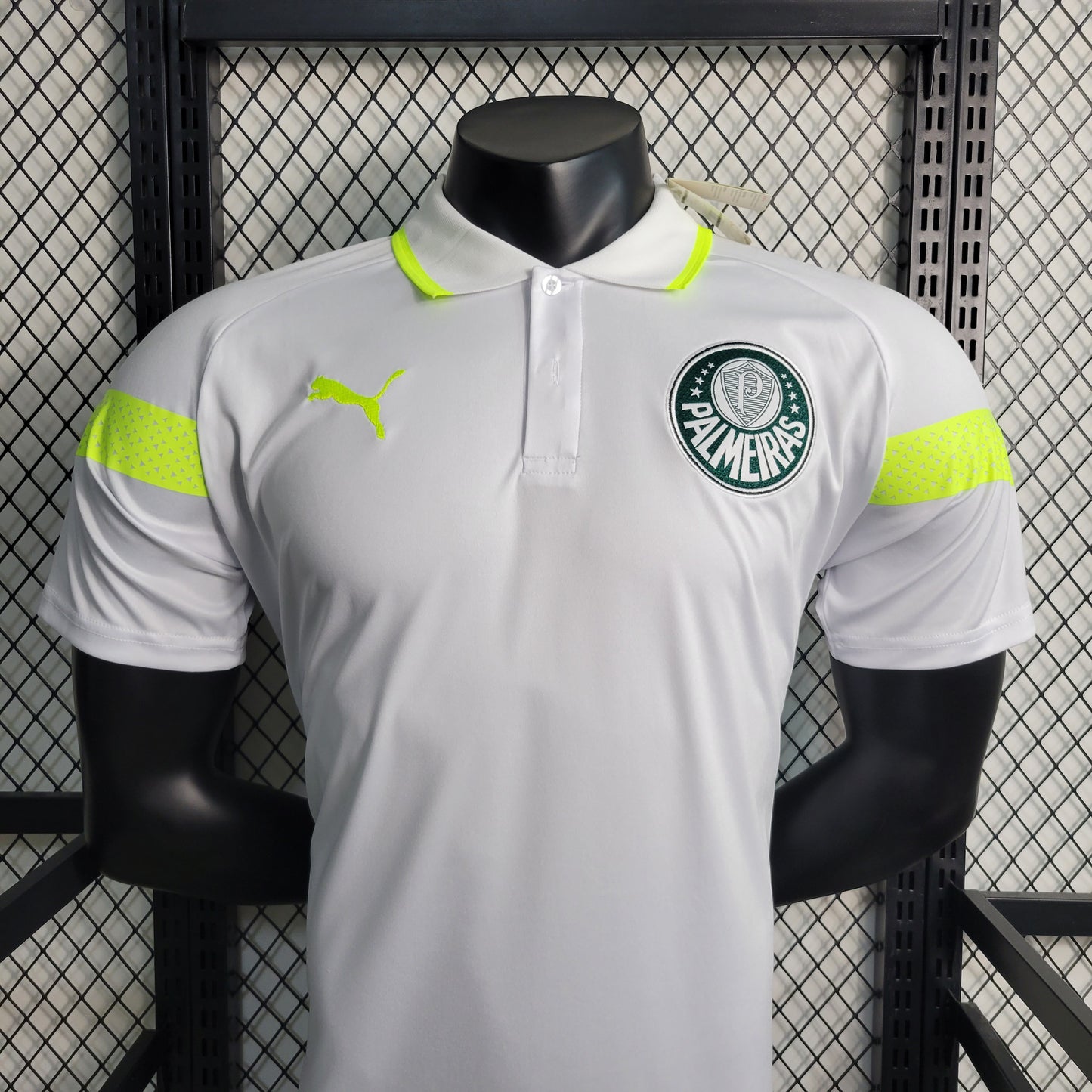 23-24 POLO Palmeiras White Size S-XXL（Men's Fan Edition） | 衬衫 | M1-1 | Betty ali Chinese suppliers