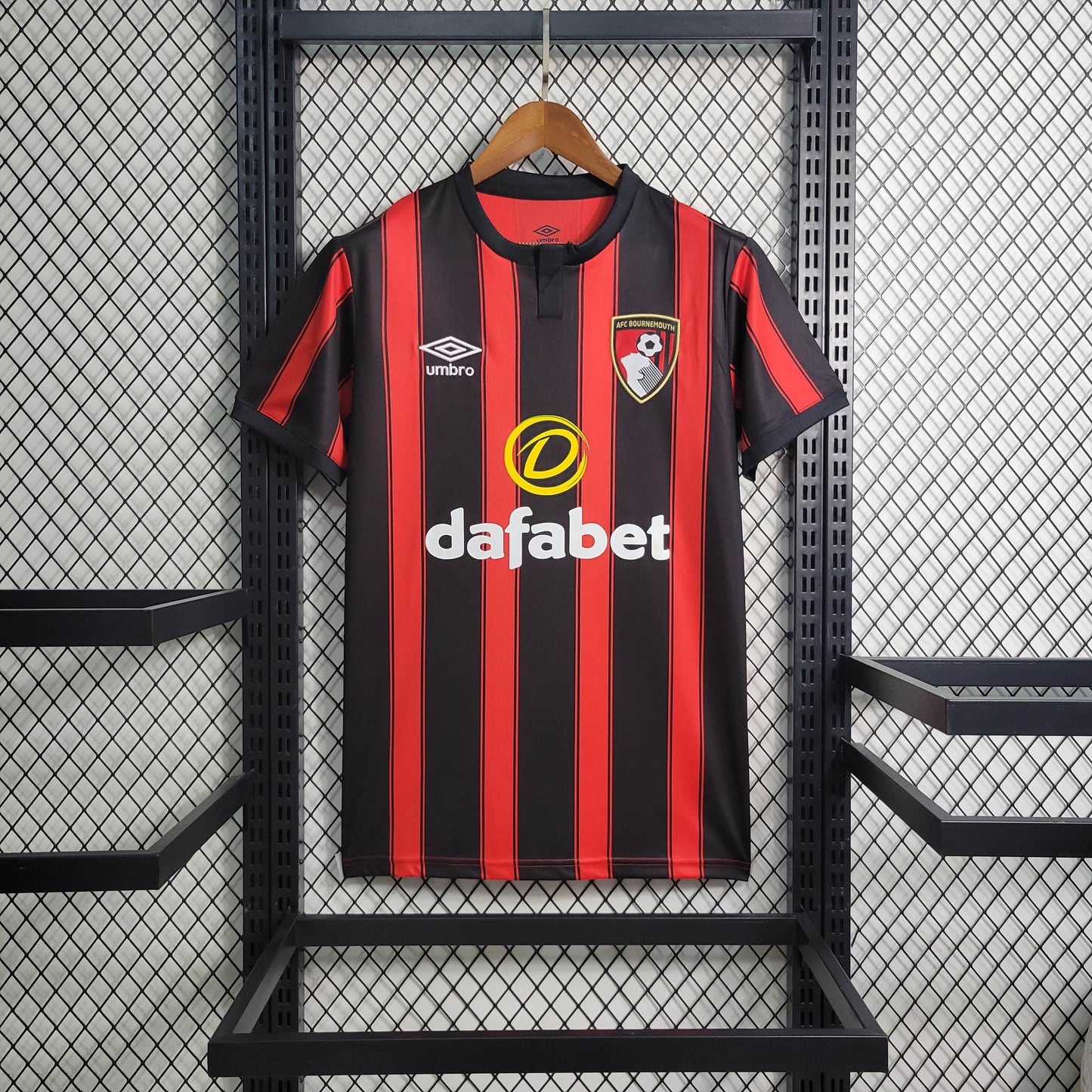 23-24 Bournemouth Home Size S-4XL | 衬衫 | M1-1 | Betty ali Chinese suppliers