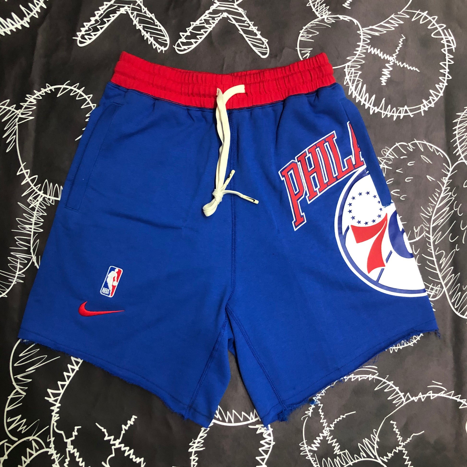 NBA 76ers Cotton Shorts Size S-XXL | 短裤 | NBA | 中国供应商