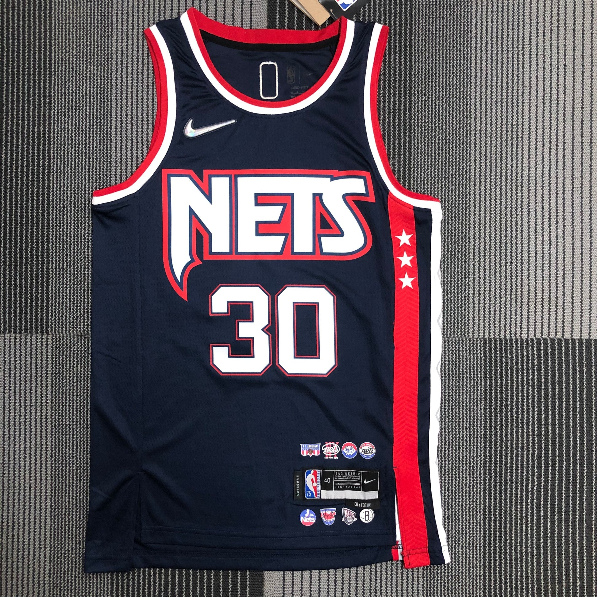 22 Season Nets City Edition NBA : #30 #10 | NBA | NBA | Betty ali Chinese suppliers