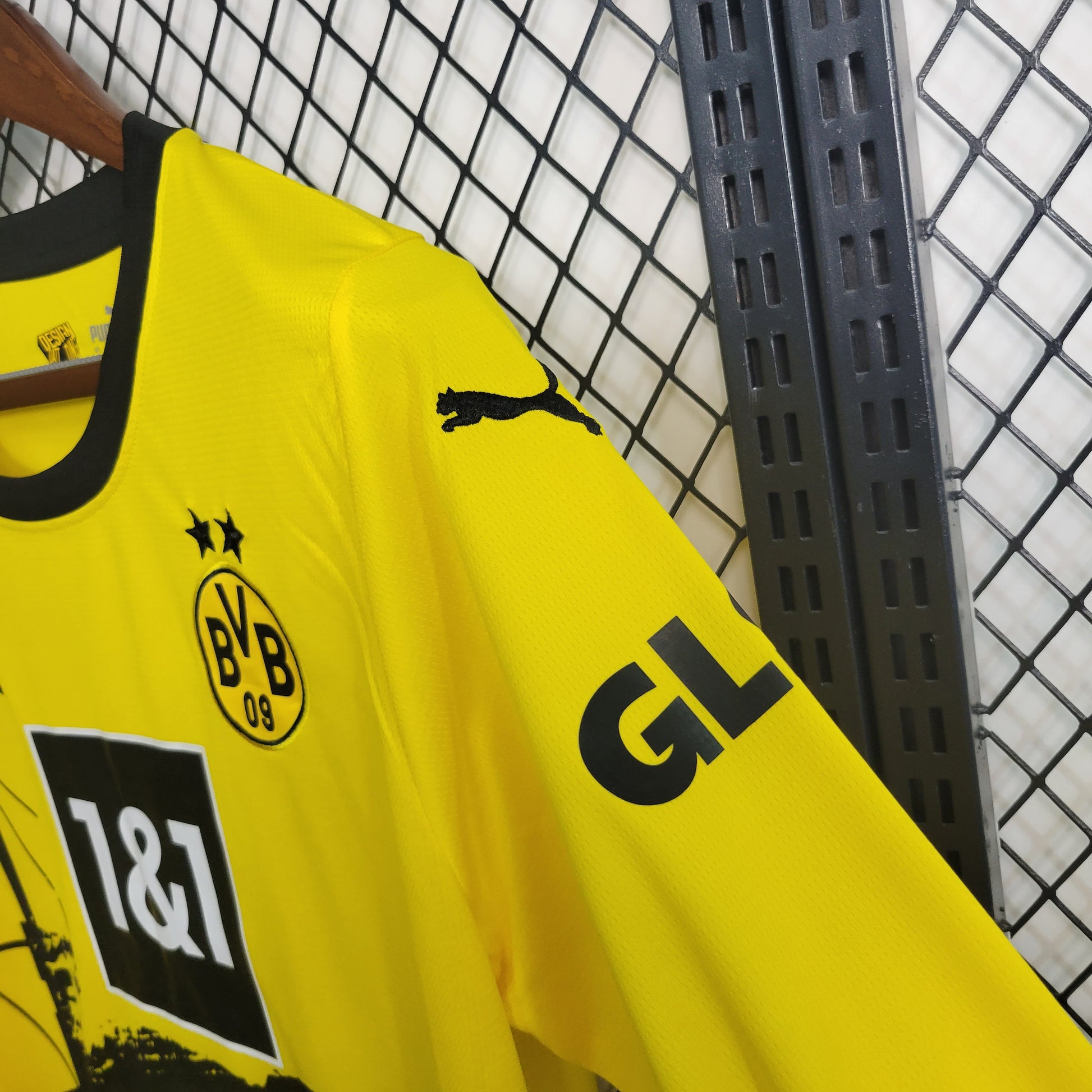 23-24 Dortmund Home Long Sleeve Size S-XXL | 复古/Retro | B3 | Betty ali Chinese suppliers