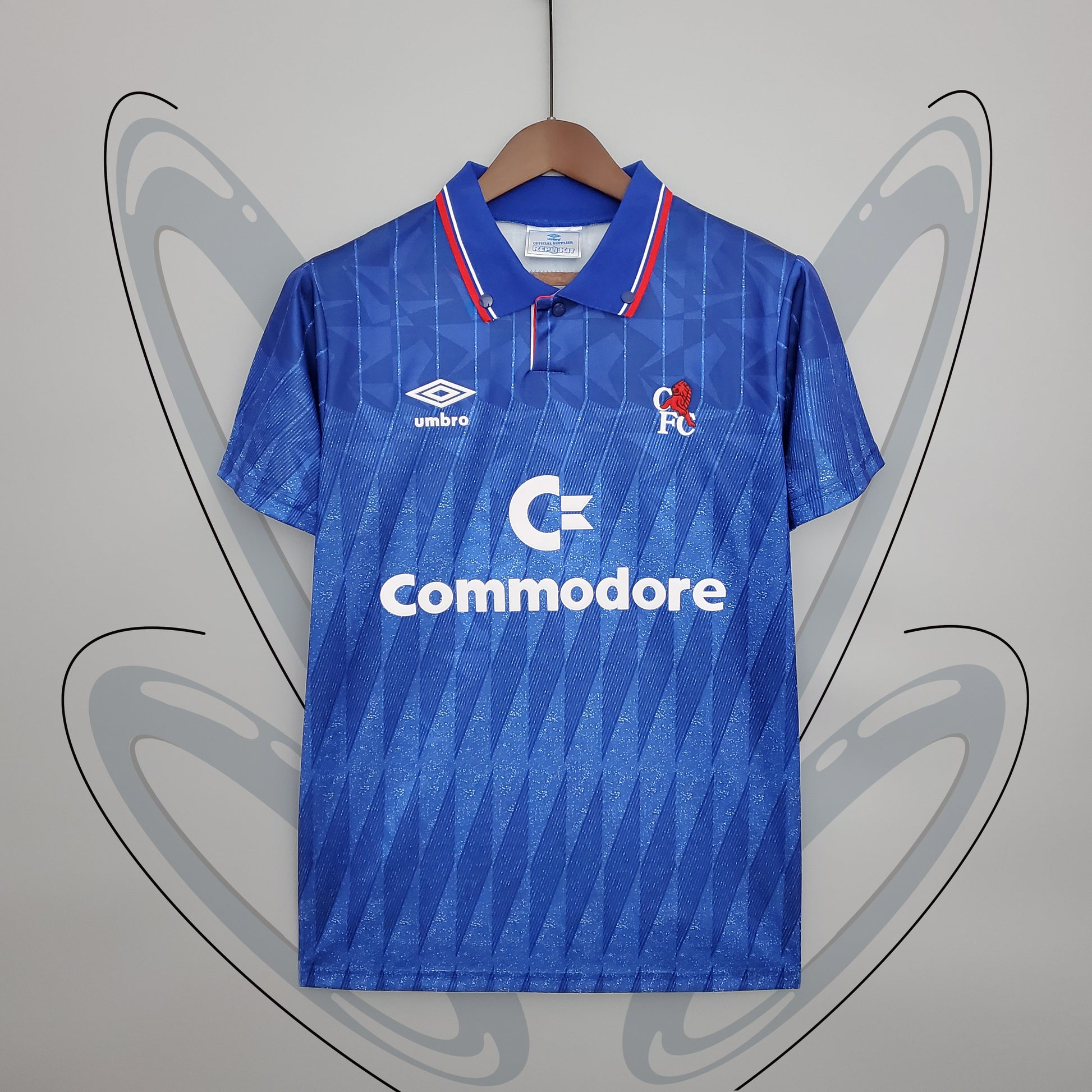 Retro Chelsea 89/91 home S-XXL | 复古/Retro | R | Betty ali Chinese suppliers