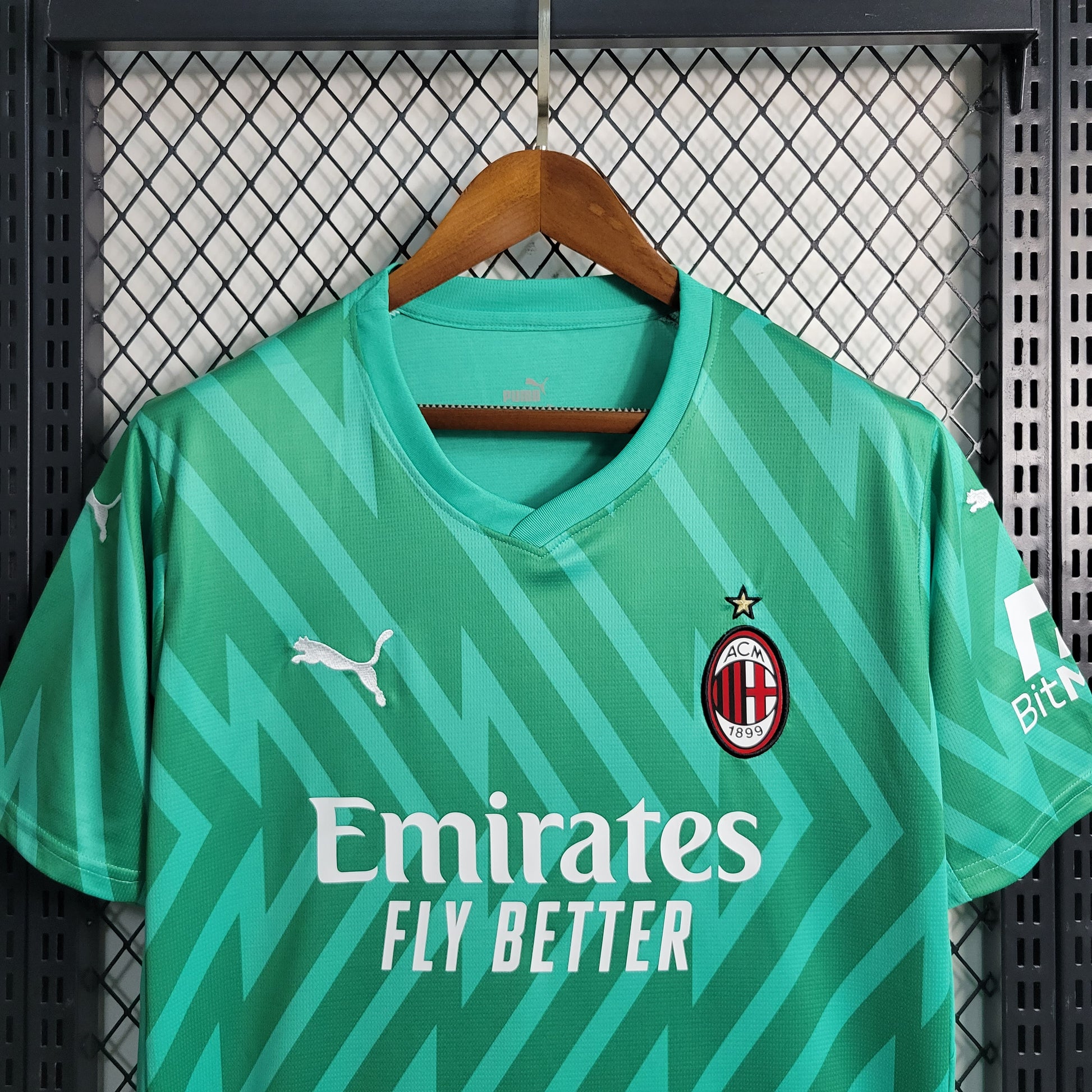 23-24 AC Milan Green Goalkeeper Size S-XXL(fan version) | 衬衫 | M2-2 | Betty ali Chinese suppliers