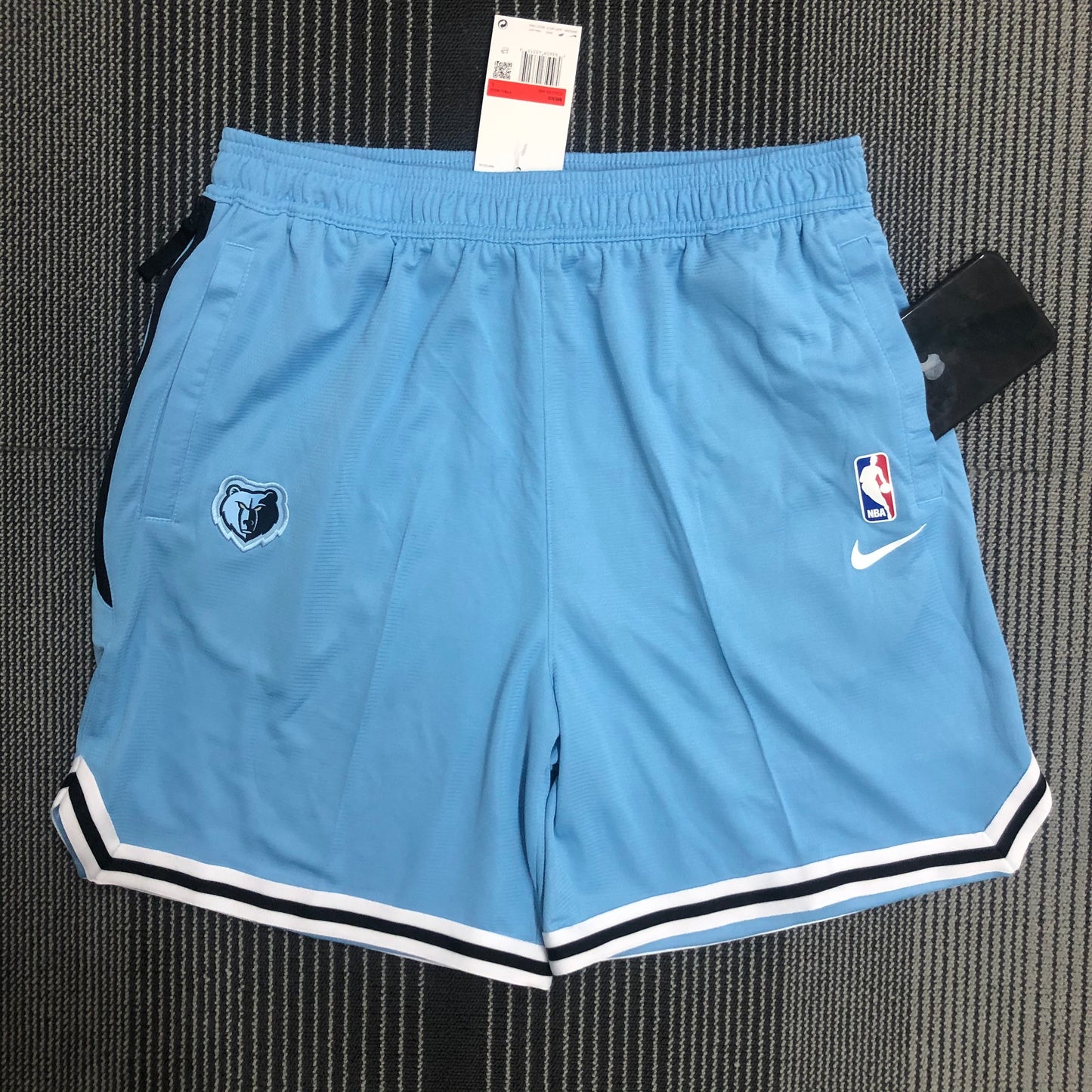 2201 American Training Shorts: Grizzlies Size S-XXL | 短裤 | NBA | 中国供应商