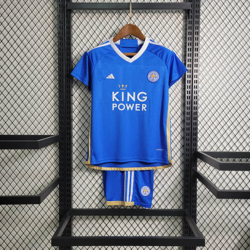 23-24 Kids Leicester City Home Size 16-28 | M2-2 | Betty ali Chinese suppliers