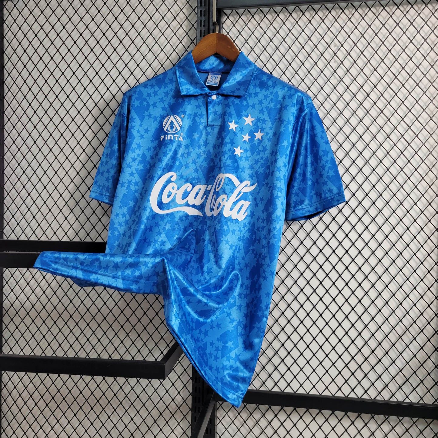 Retro Cruzeiro 93-94 Home Size S-XXL | 复古/Retro | M1-1, R | Betty ali Chinese suppliers