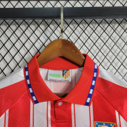 Retro 95-96 Atletico Madrid Home Size S-XXL