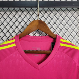 23-24 Real Madrid Goalkeeper Pink Size S-XXL | 衬衫 | M2-3 | Betty ali Chinese suppliers