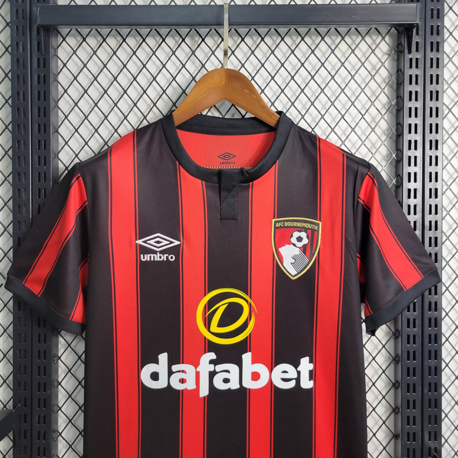 23-24 Bournemouth Home Size S-4XL | 衬衫 | M1-1 | Betty ali Chinese suppliers