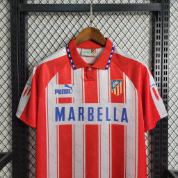 Retro 95-96 Atletico Madrid Home Size S-XXL