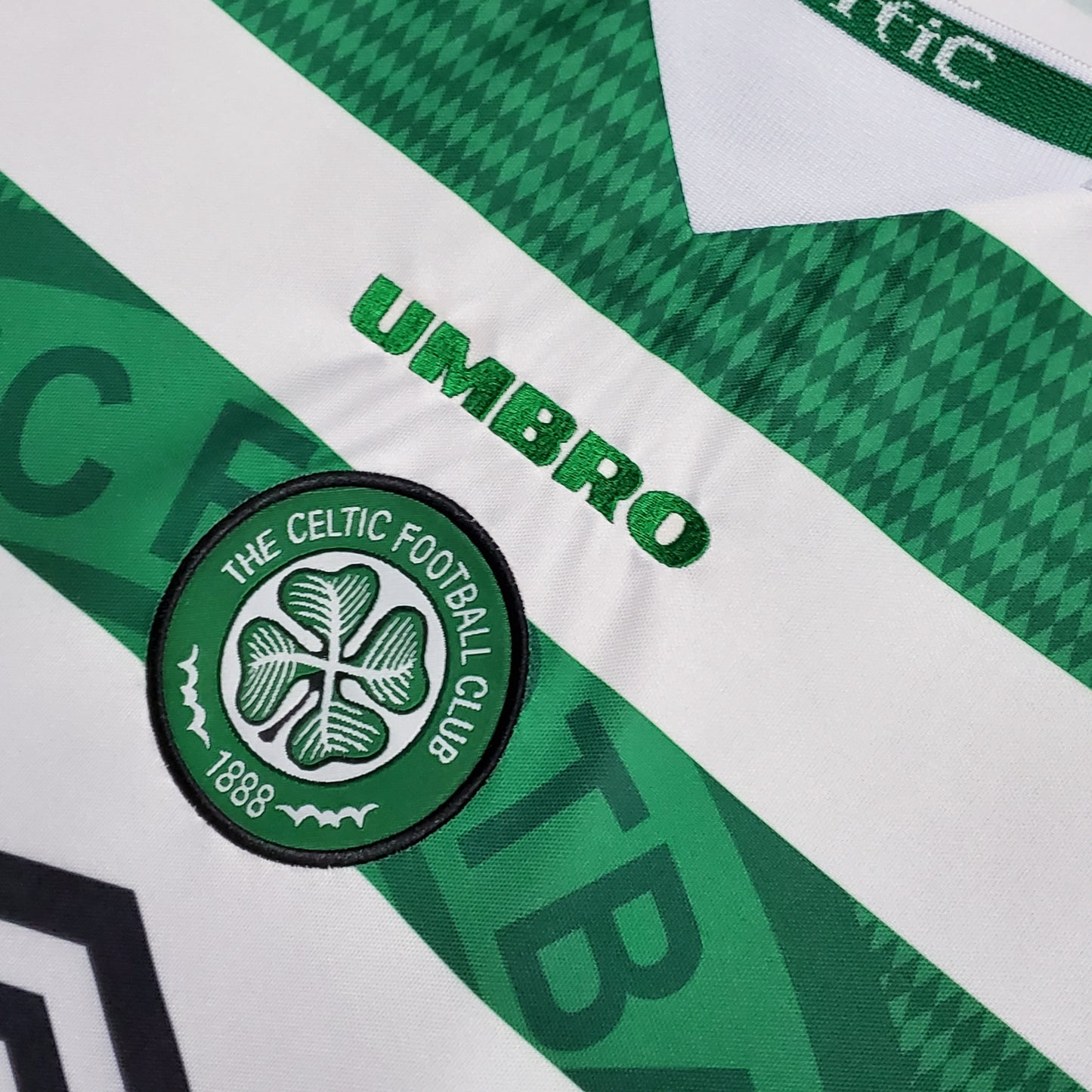 Retro 98/99 Celtic home S-XXL（Men's Fan Edition） | 衬衫 | R | Betty ali Chinese suppliers