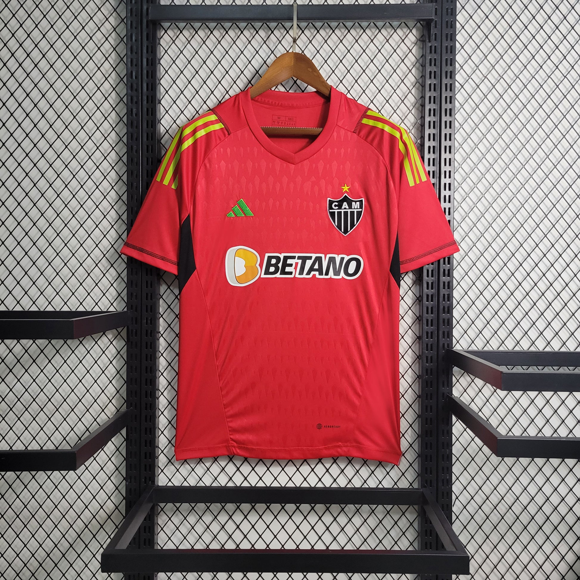 23-24 Atletico Mineiro Goalkeeper Red Size S-XXL | 衬衫 | M1-1 | Betty ali Chinese suppliers