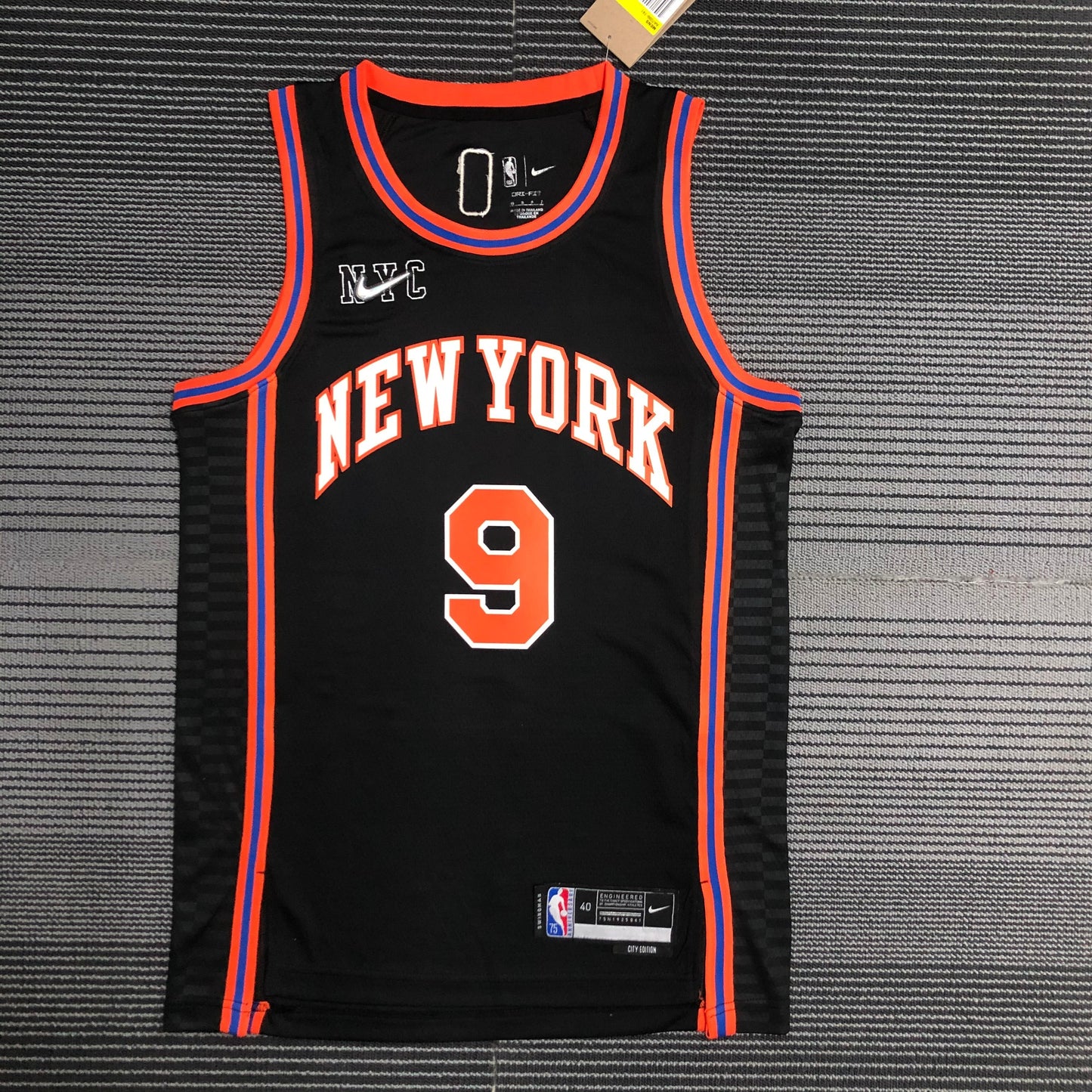 22 season Knicks city version NBA : #4#7#8#9#30 | NBA | NBA | Betty ali Chinese suppliers