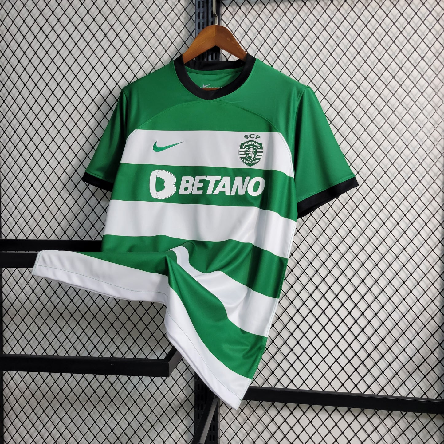 23-24 Sporting Lisbon Home Size S-XXL（Men's Fan Edition） | 衬衫 | G1-1 | Betty ali Chinese suppliers