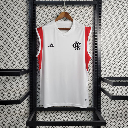 23-24 Flamengo Training Suit White Tank Top Size S-4XL | 衬衫 | M1-1 | Betty ali Chinese suppliers