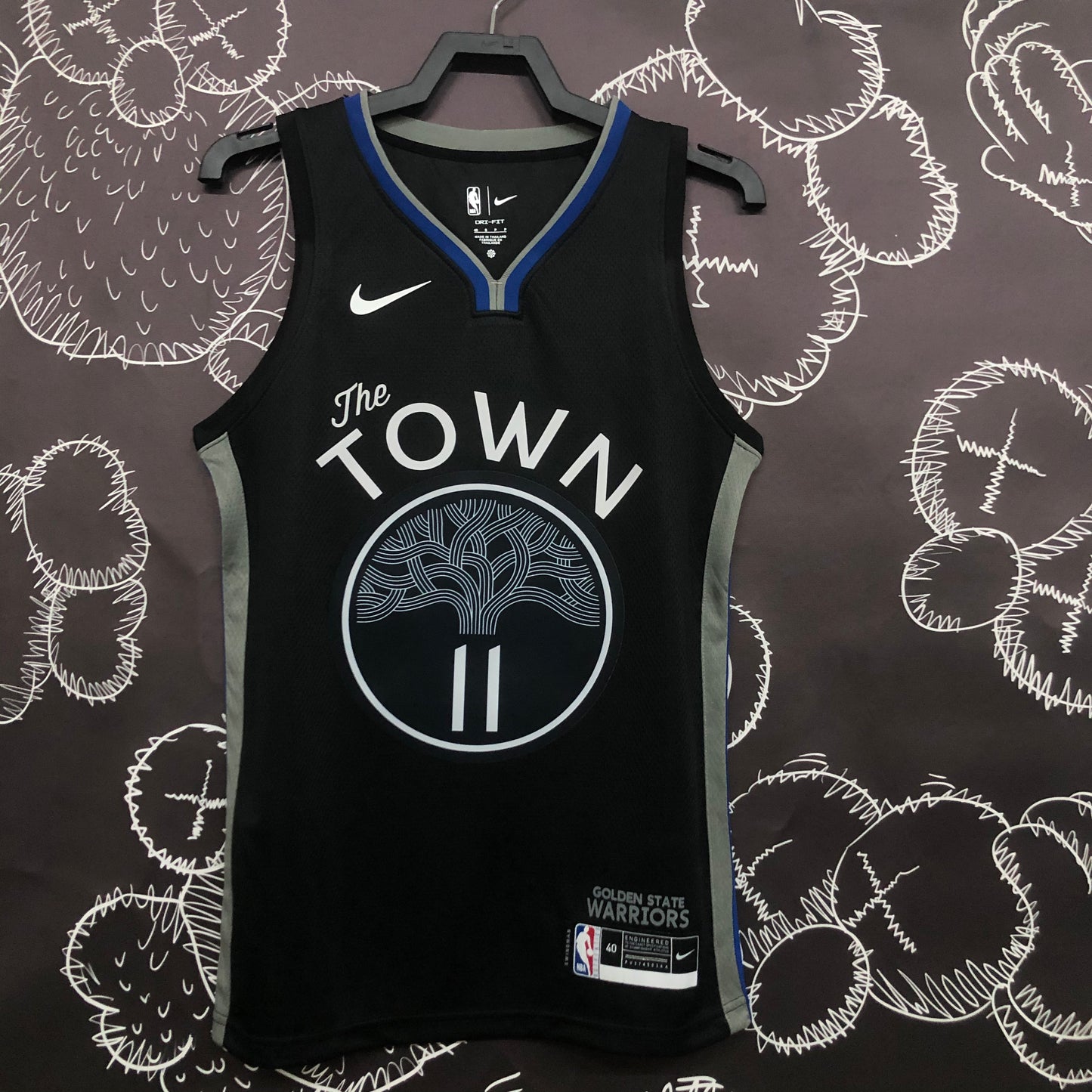 20 season Warriors black gray NBA : #00#0#3#23#35#6#11#22#30 | NBA | NBA | Betty ali Chinese suppliers