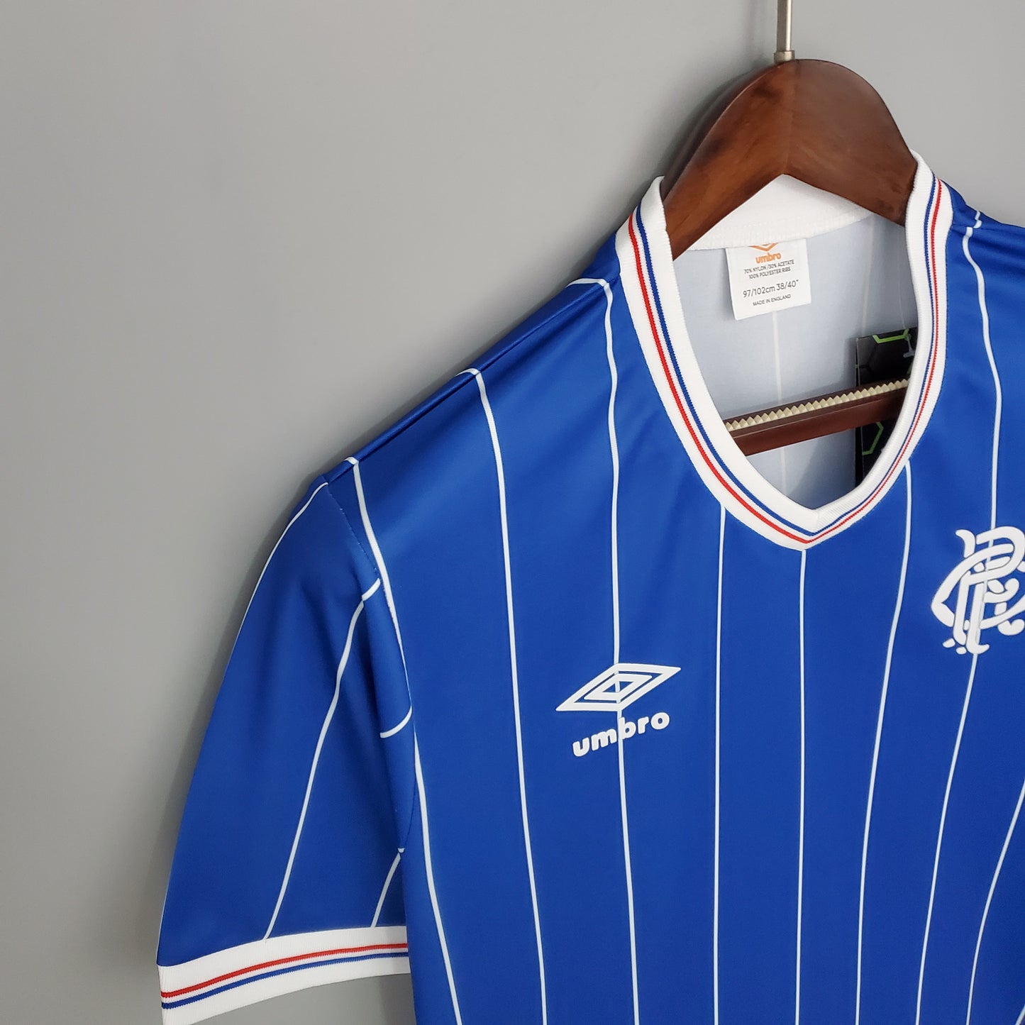 Retro Rangers 82/83 home S-XXL | 复古/Retro | R | Betty ali Chinese suppliers