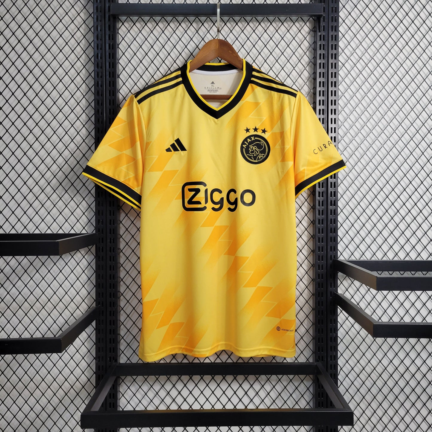 23-24 Ajax Yellow Size S-XXL（Men's Fan Edition） | 衬衫 | M2-1 | Betty ali Chinese suppliers