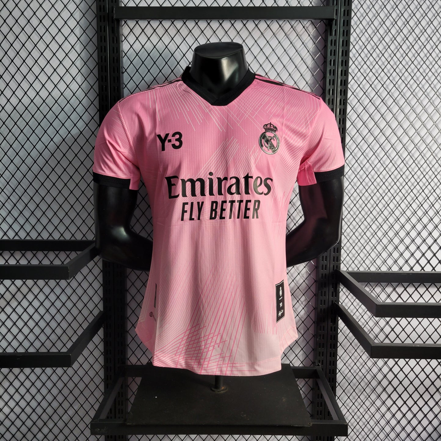 22/23 Player Real Madrid League Pink S-XXL | 衬衫 | P2-3 | Betty ali Chinese suppliers