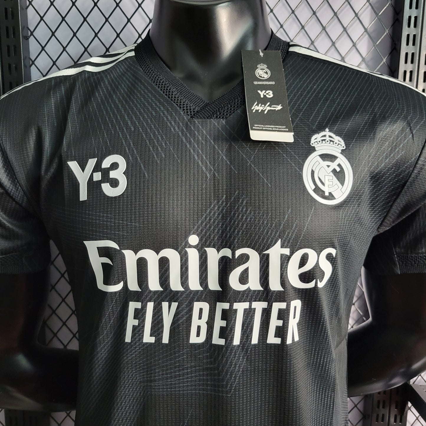 22/23 Player Real Madrid United Black S-XXL | 衬衫 | P2-3 | Betty ali Chinese suppliers