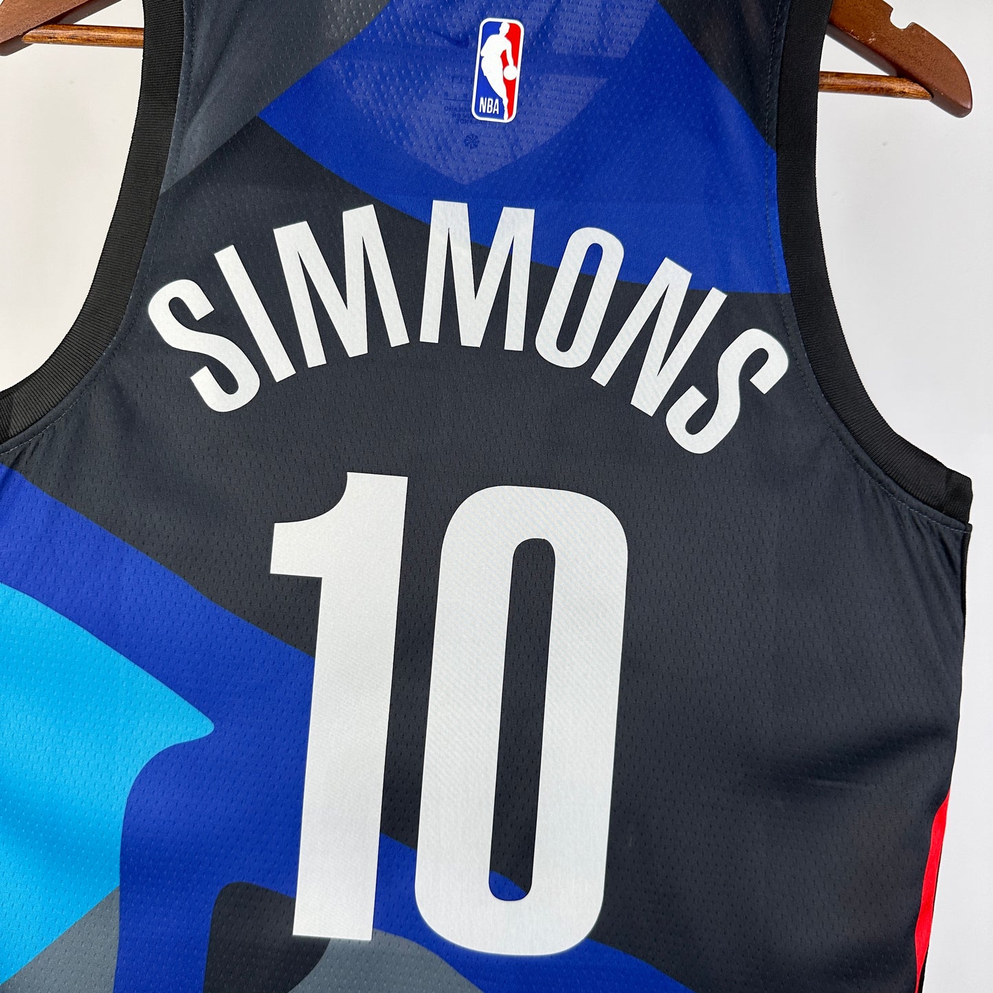 24th Season Nets City Edition No. 10 Simmons