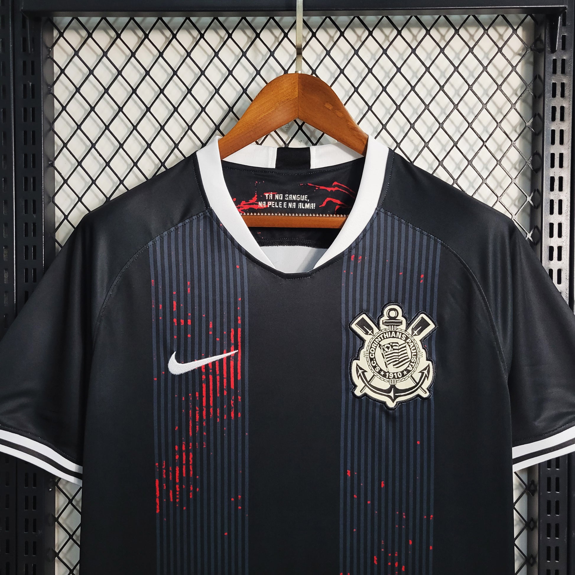 23-24 Corinthians Black Size S-2XL（Men's Fan Edition） | 衬衫 | M1-1, M4-1 | Betty ali Chinese suppliers