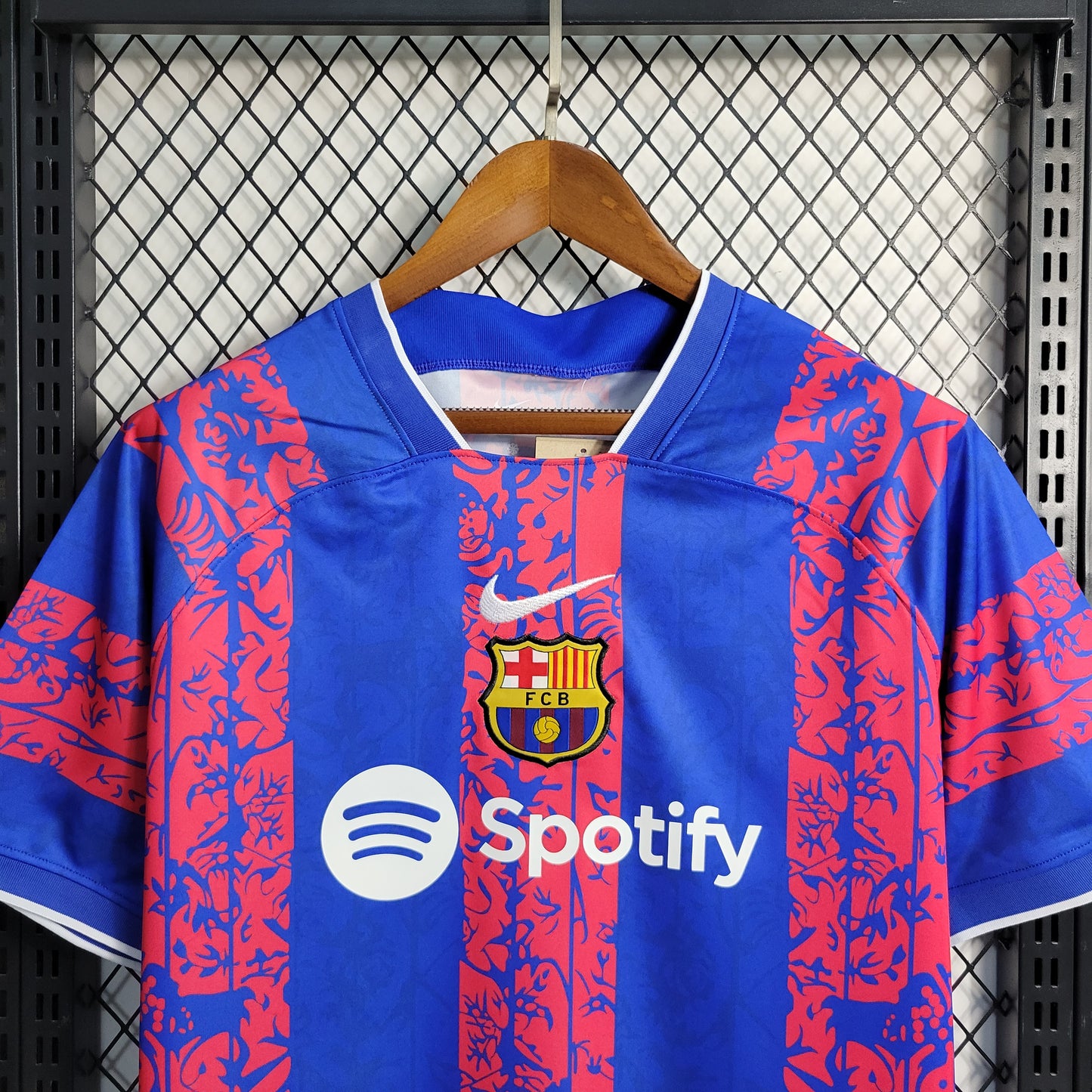 23-24 Barcelona Blue Training Shirt Size S-XXL（Men's Fan Edition） | 衬衫 | M2-3 | Betty ali Chinese suppliers