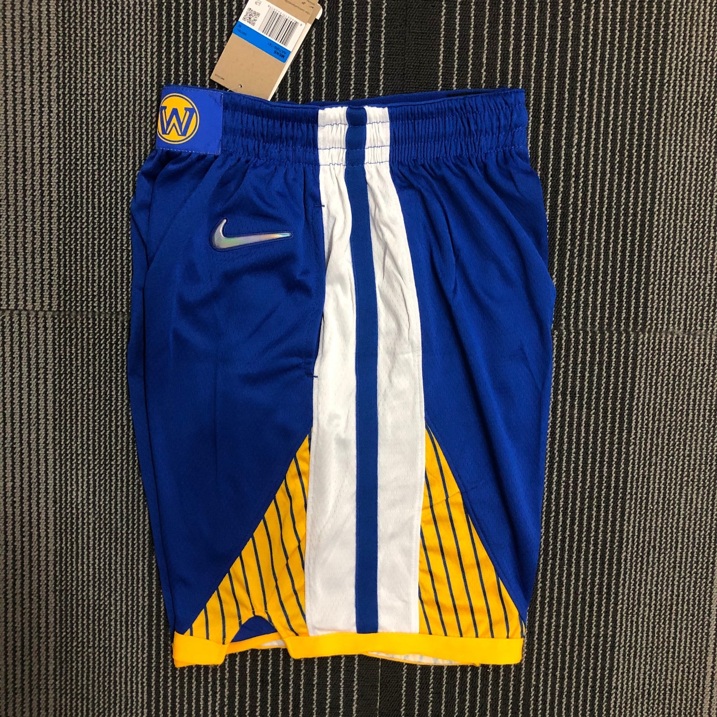 75th Anniversary Warriors Blue Shorts Size S-XXL | 短裤 | NBA | 中国供应商