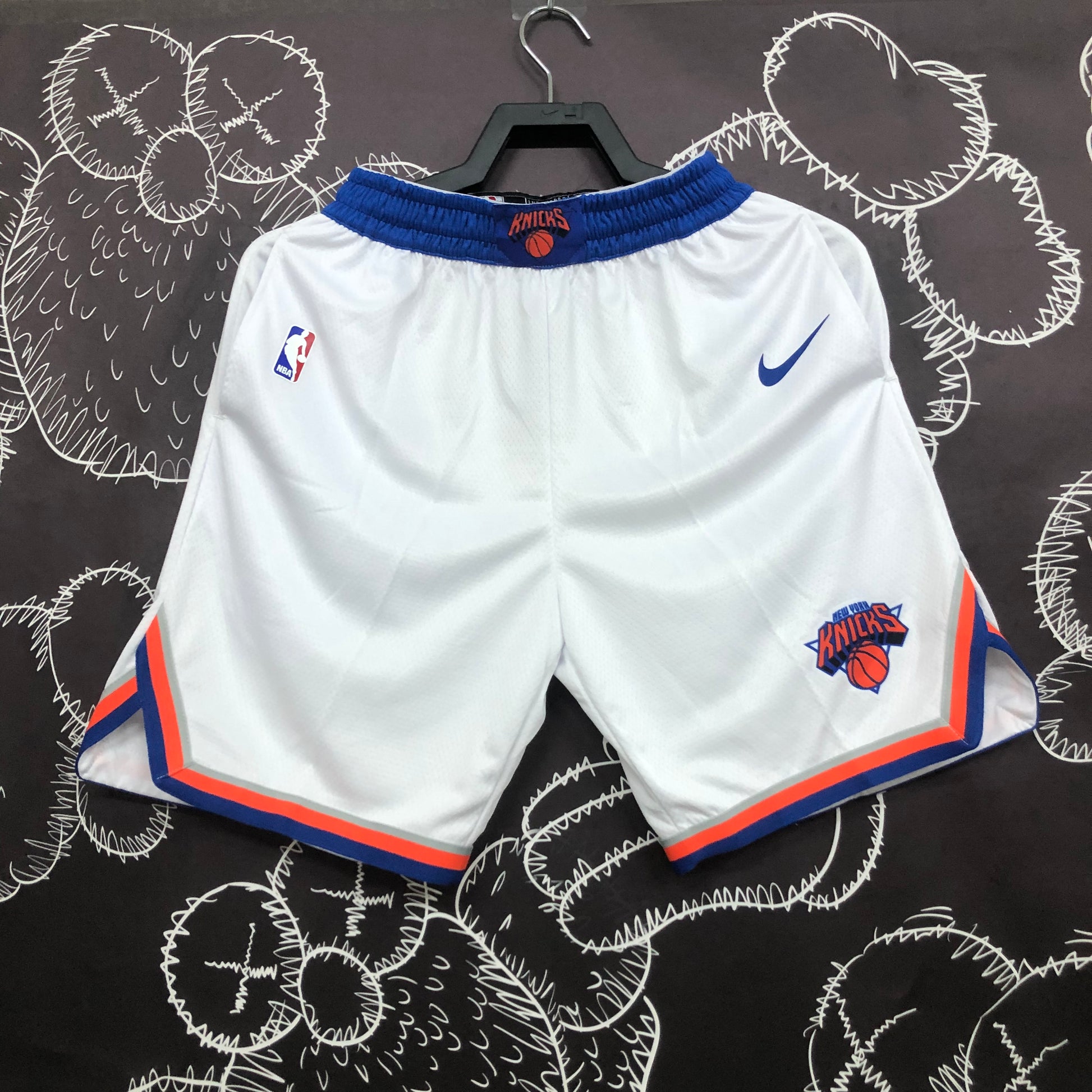 Knicks white shorts Size S-XXL | 短裤 | NBA | 中国供应商