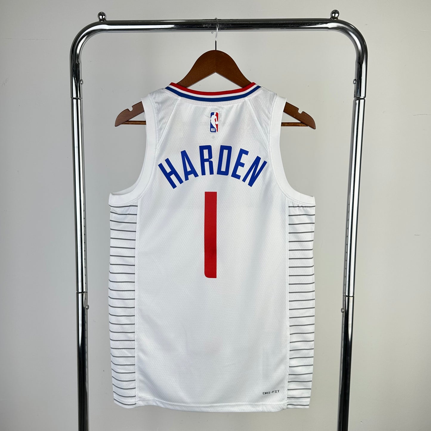 23 season Clippers' home White Harden 1 Harden | NBA | NBA | Betty ali Chinese suppliers