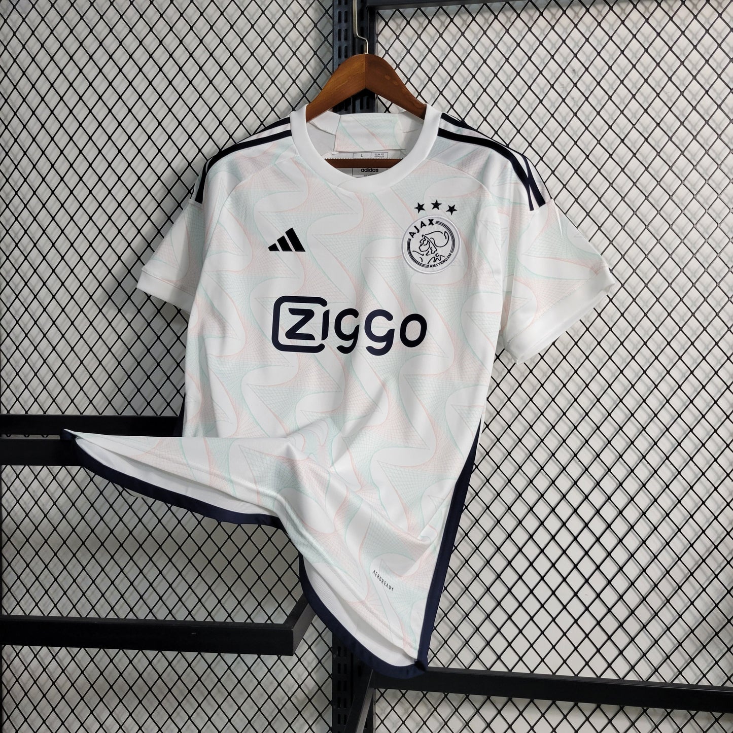 23-24 Ajax away size S-4XL（Men's Fan Edition） | 衬衫 | M2-10 | Betty ali Chinese suppliers