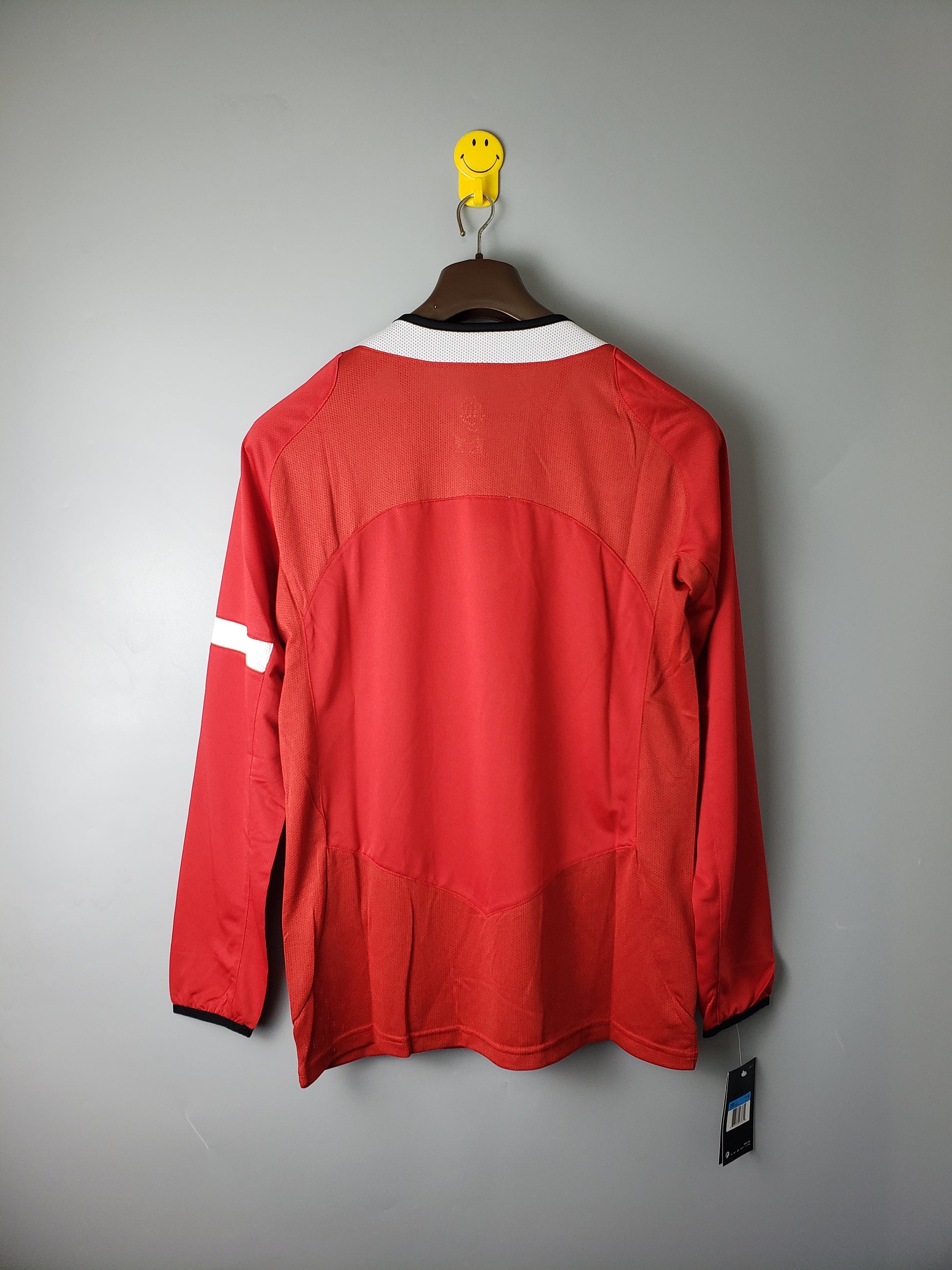 2005 retro M-U home long sleeve（Retro） | 复古/Retro | R1 | Betty ali Chinese suppliers