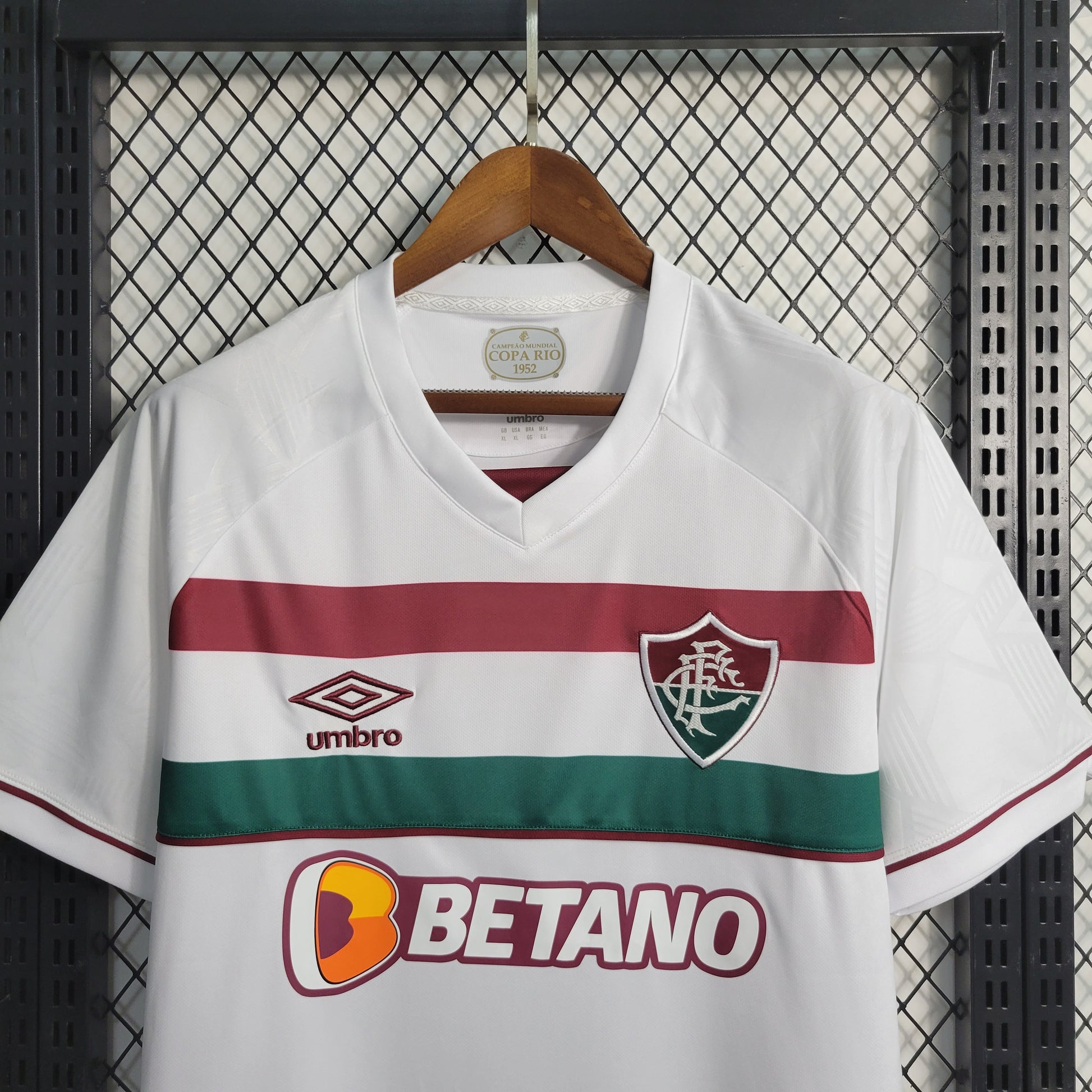 23-24 Fluminense Away Size S-4XL（Men's Fan Edition） | 衬衫 | M1-1 | Betty ali Chinese suppliers