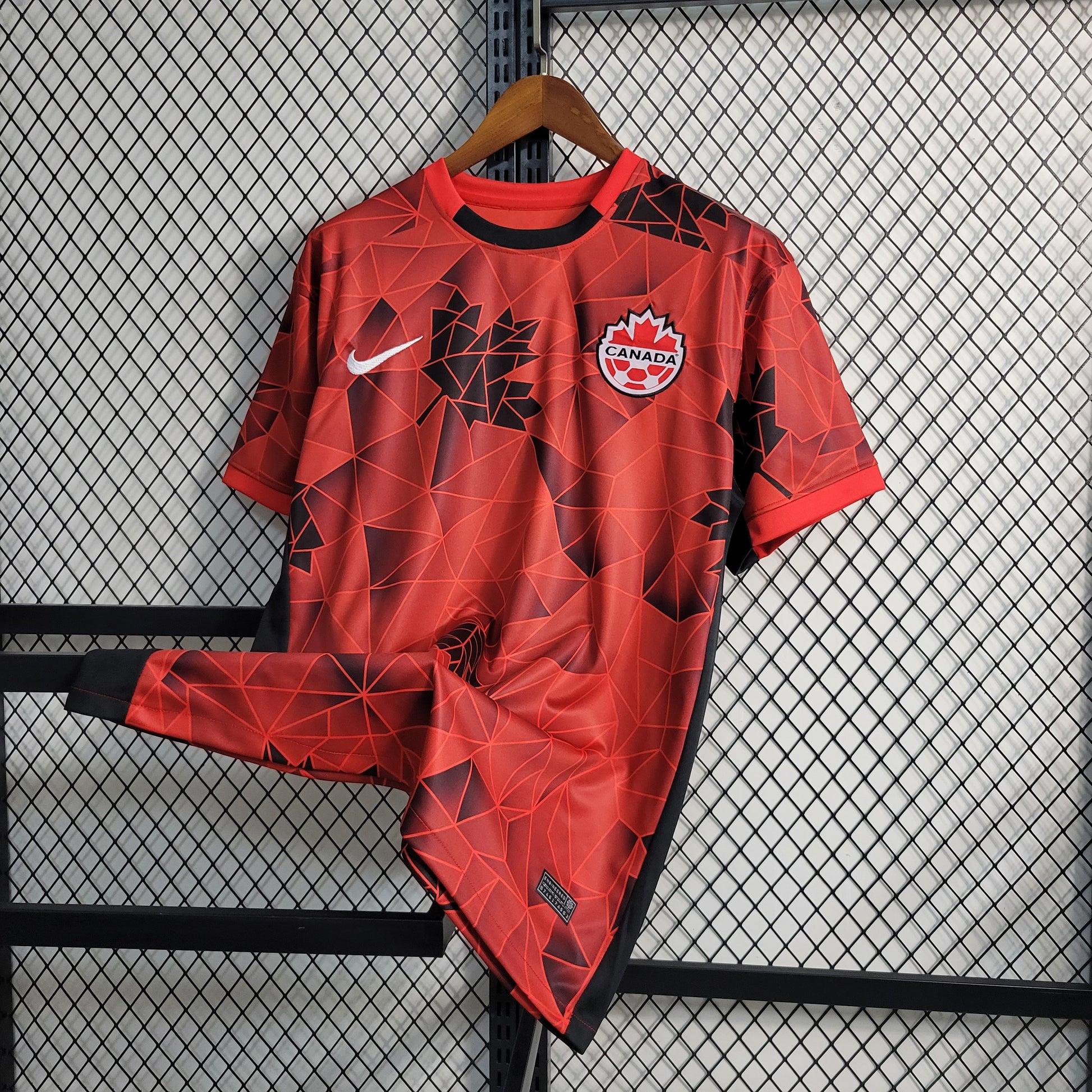 23-24 Canadian Red Size S-XXL（Men's Fan Edition） | 衬衫 | M3-21 | Betty ali Chinese suppliers